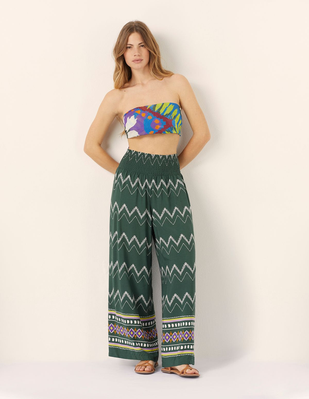 Yamamay_Yamira Ethnic Style Long Trousers_APMD182001_128_01