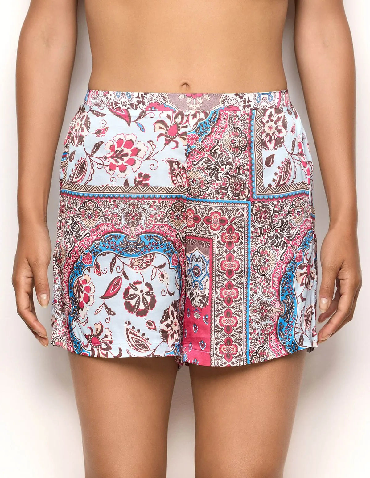 Yamamay_Printed_WomenÕS Shorts Ð Neverending Summer_APMD183003_128_02