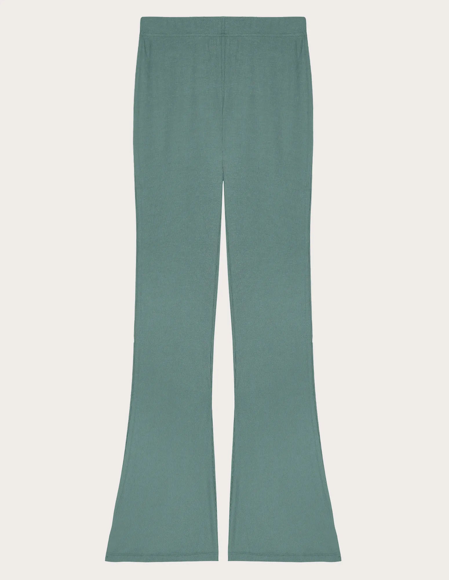 Yamamay_Sage Green_Long Ribbed Trousers Ð Daily Rib_APMD183004_120_05