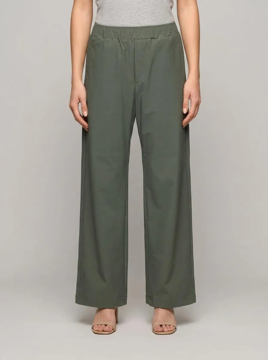 Yamamay_Hunter Green_Full-Long Trousers - Easy Travel_APMD191007_115_00