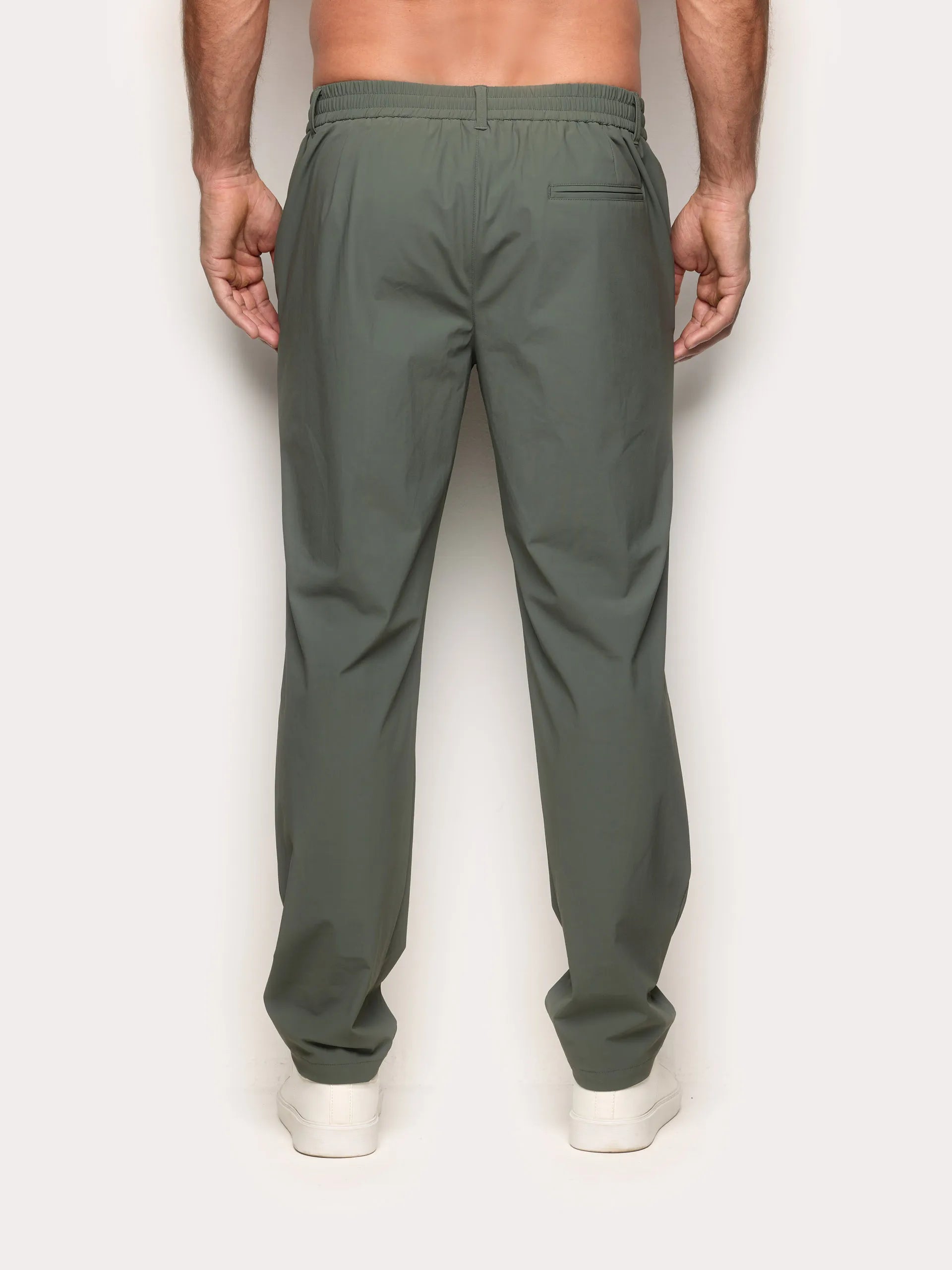 Yamamay_Hunter Green_Trousers - Easy Travel_APMU191002_115_04