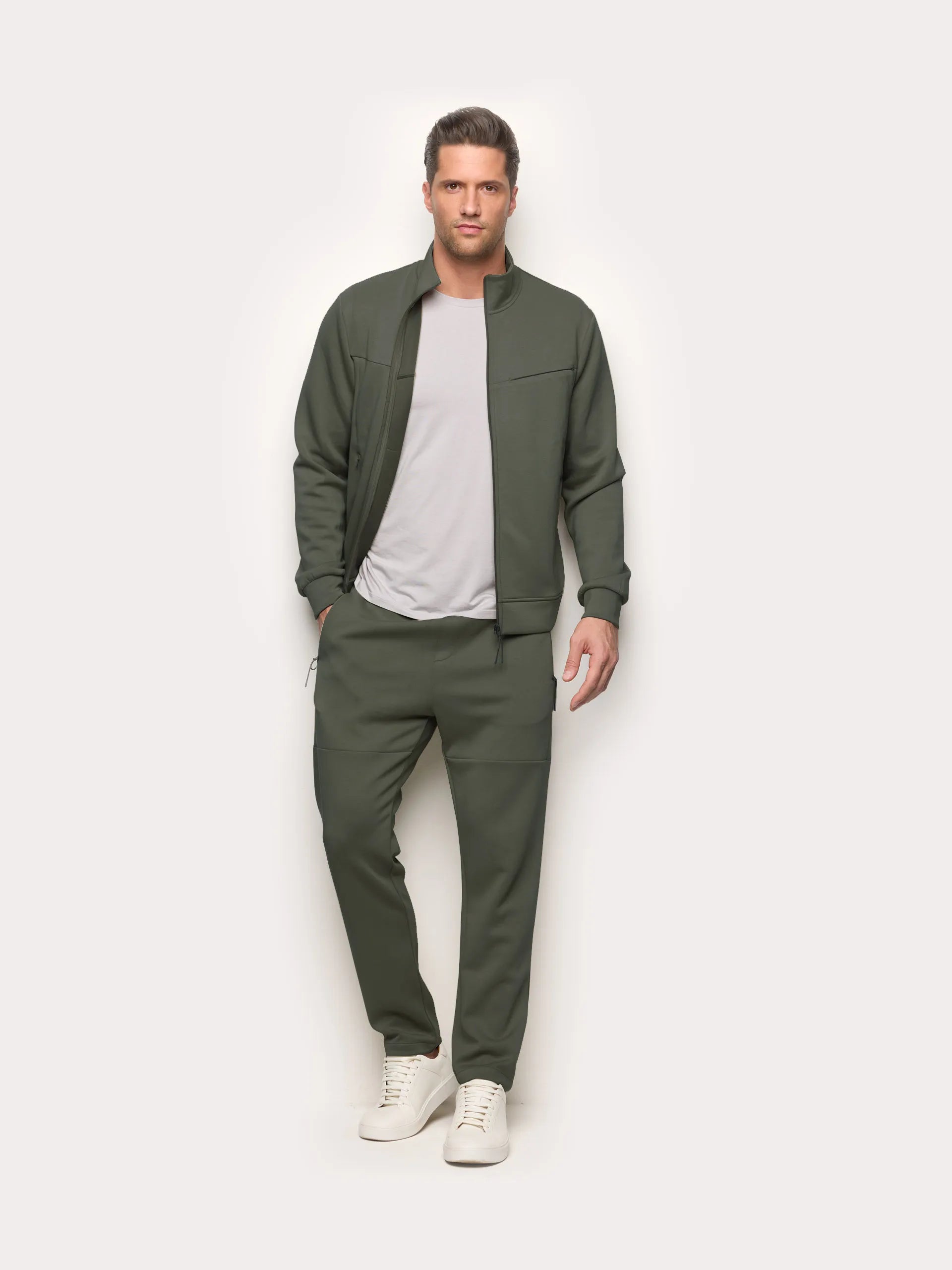 Yamamay_Hunter Green_Trousers - Easy Living_APMU191005_115_01