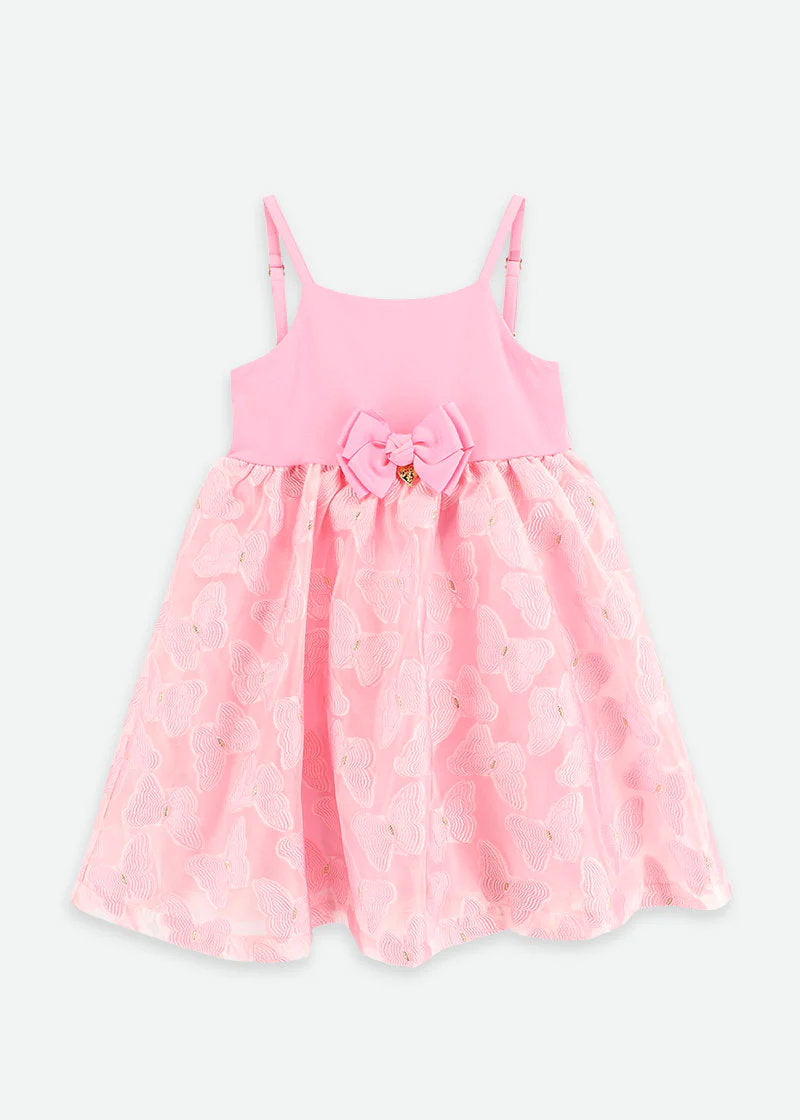 Apollo Butterfly Strappy Dress Rose_APOLLO_Rose_01