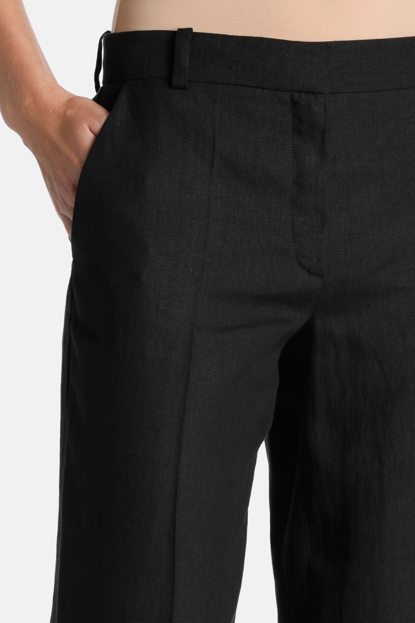 Luisa Spagnoli_Arale - Linen Pants_ARALE_0101_03