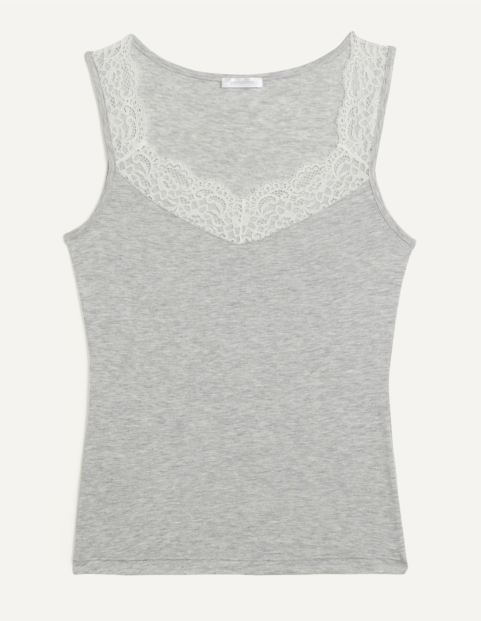 Wide Shoulder Tank Top - Basic with Modal & Wool_ATOD173004_066_05