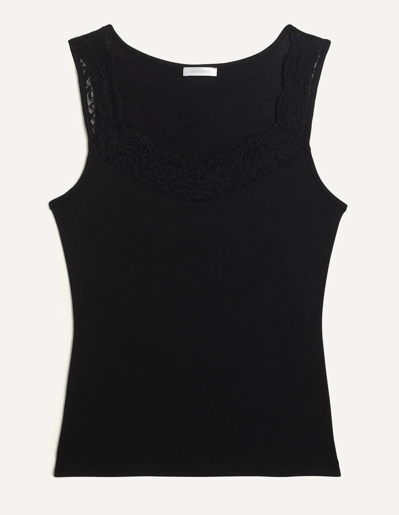 Wide Shoulder Tank Top - Basic with Modal & Wool_ATOD173004_072_05