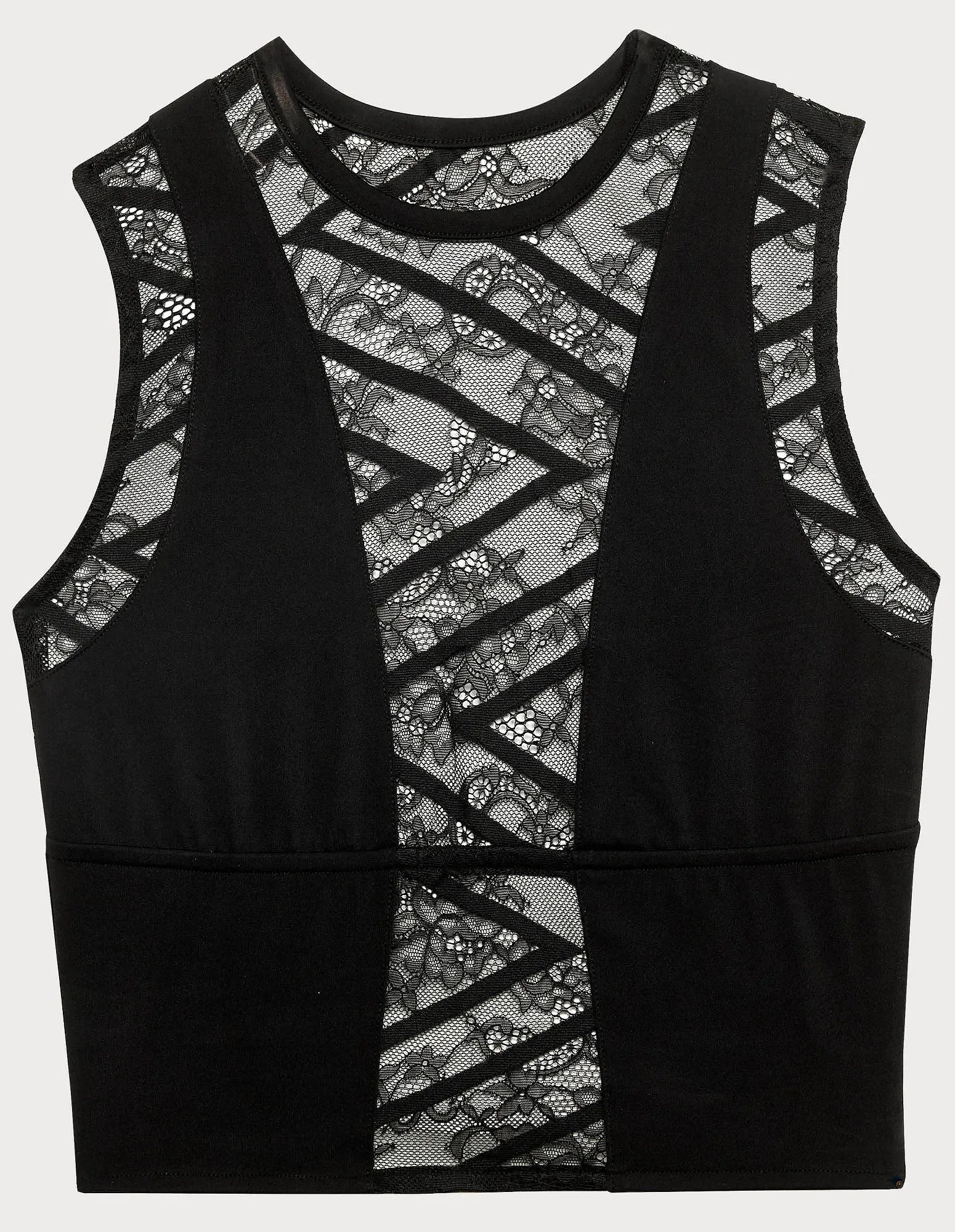 Yamamay_Black_Evening Top with Lace Details Ð Sensual Cuts_ATOD183007_072_05