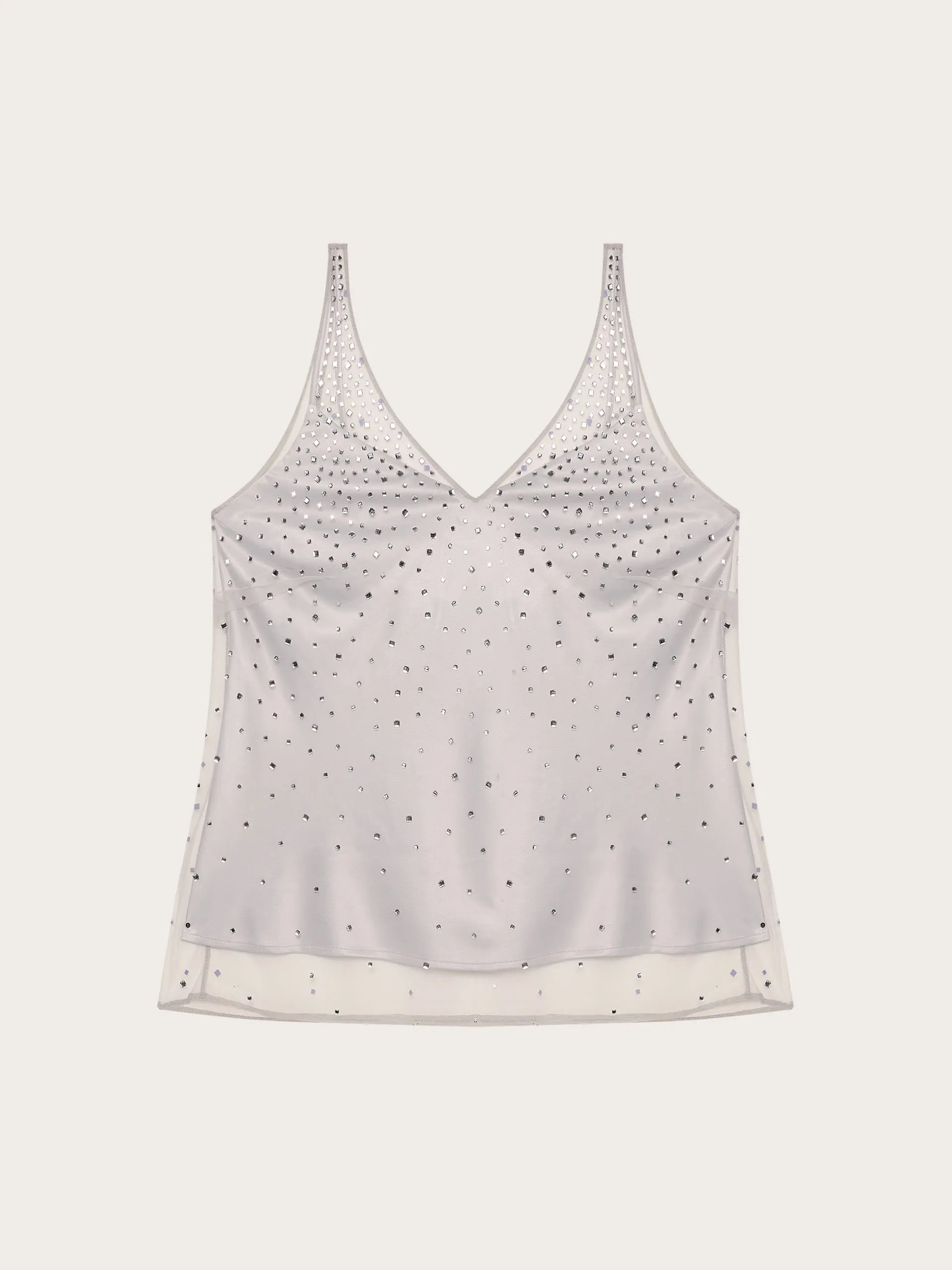 Yamamay_Light Grey_Party Tulle and Satin Overlapping Top with Rhinestones_ATOD184001_052_05