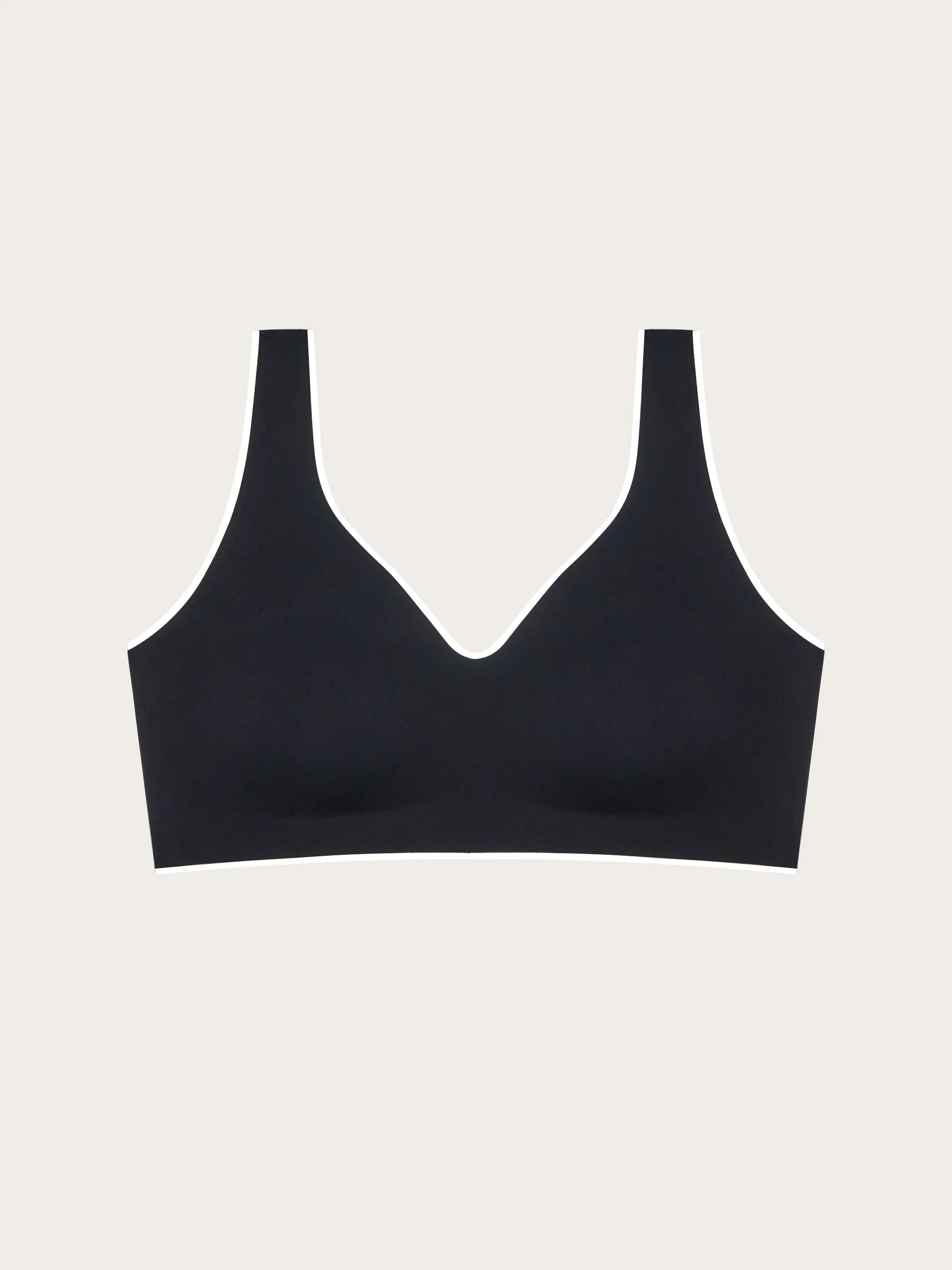 Yamamay_Black_Top with Removable Cups in Interlock Microfiber - Fitness_ATOD191004_072_05