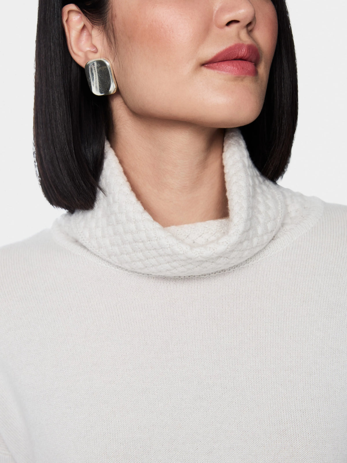 Marc Cain Nimbus Cloud Women ÔKnitted in GermanyÕ Turtle Neck Jumper SKU: BA 41.35 M42_802 Image 03