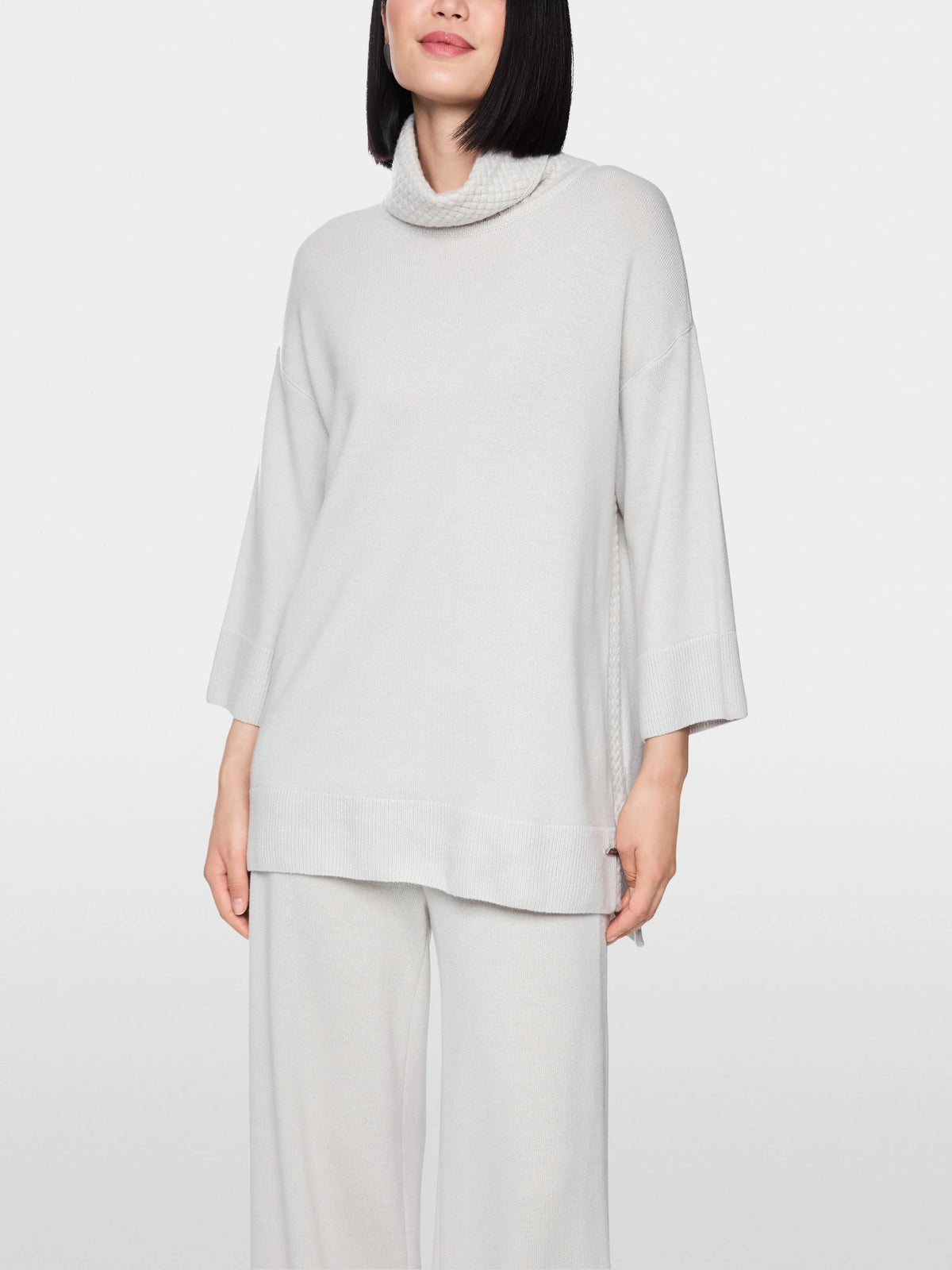 Marc Cain Nimbus Cloud Women ÔKnitted in GermanyÕ Turtle Neck Jumper SKU: BA 41.35 M42_802 Image 05