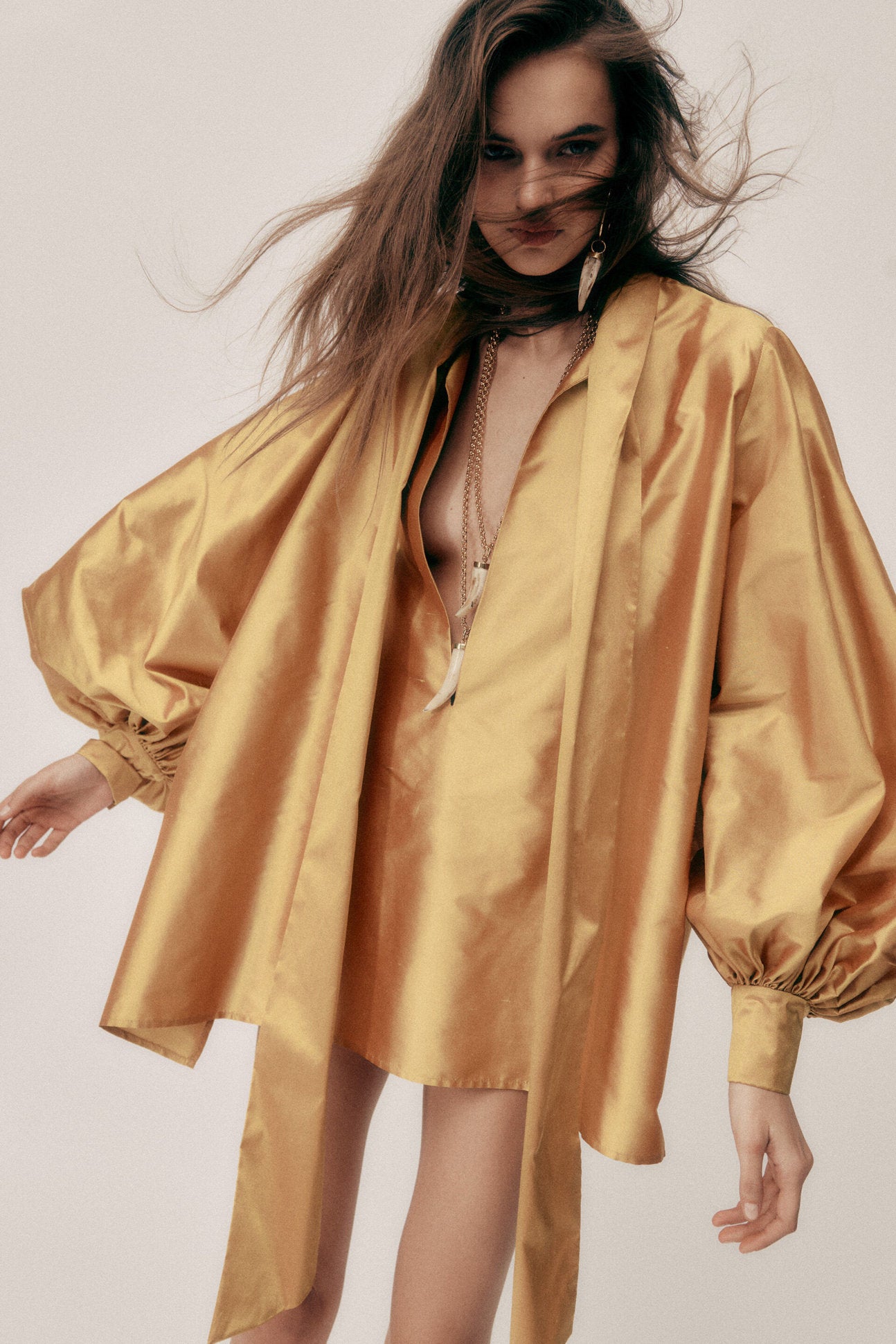 Luisa Spagnoli_Baccello - Silk Blouse - Fashion Show_BACCELLO_0439_01