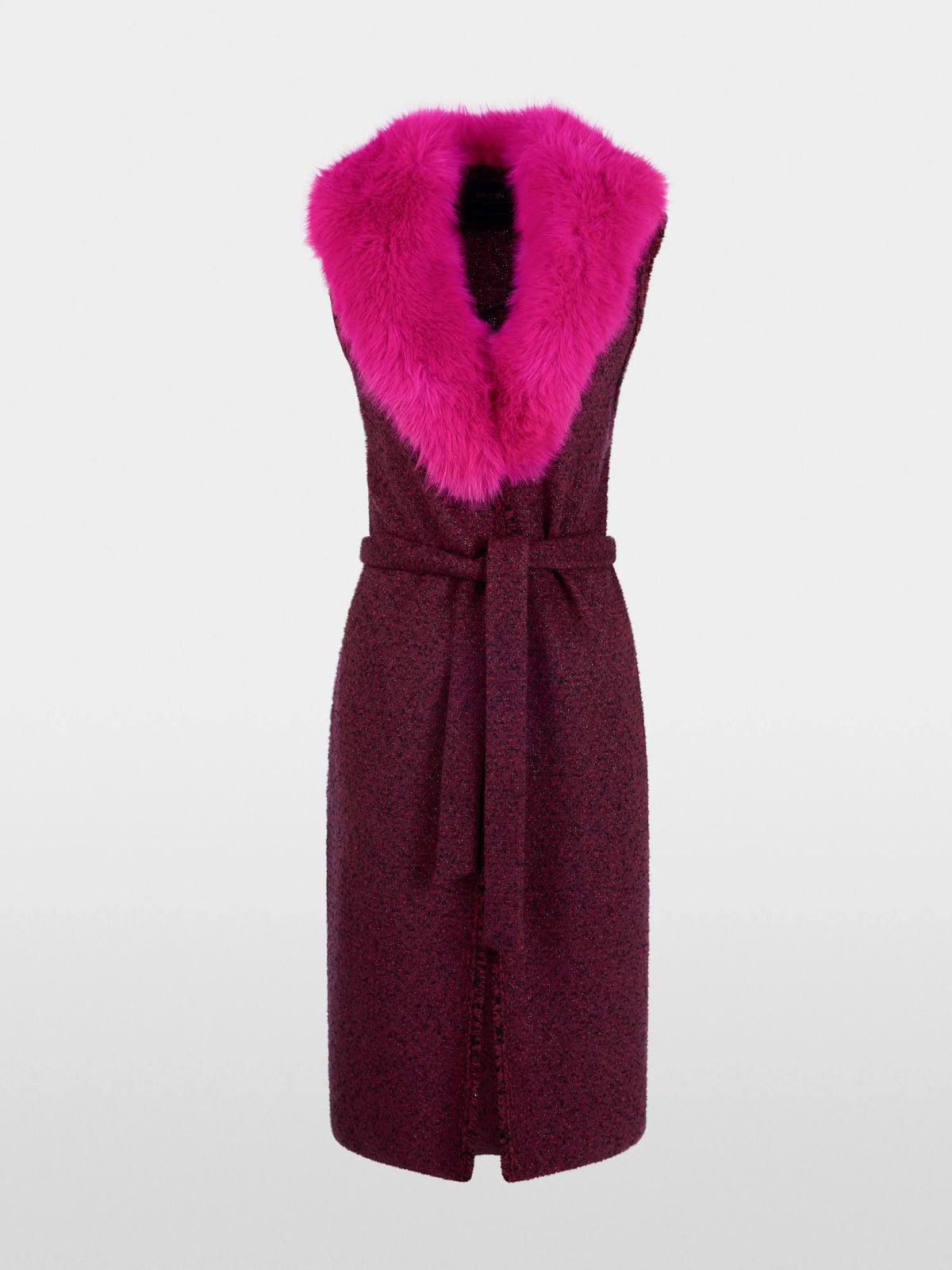 Marc Cain Winetasting Women ÔKnitted in GermanyÕ Long Waistcoat SKU: BC 37.06 M36_296 Image 06