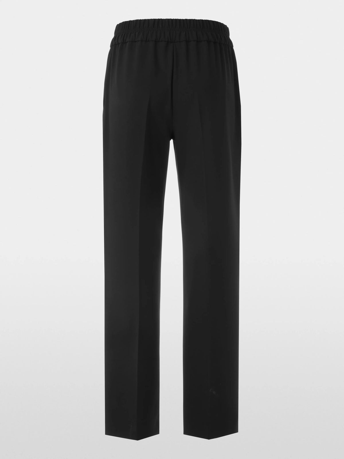 Marc Cain Black New Women WASHINGTON Wide Fit Pull-On Trousers SKU: BC 81.19 W16_900 Image 07