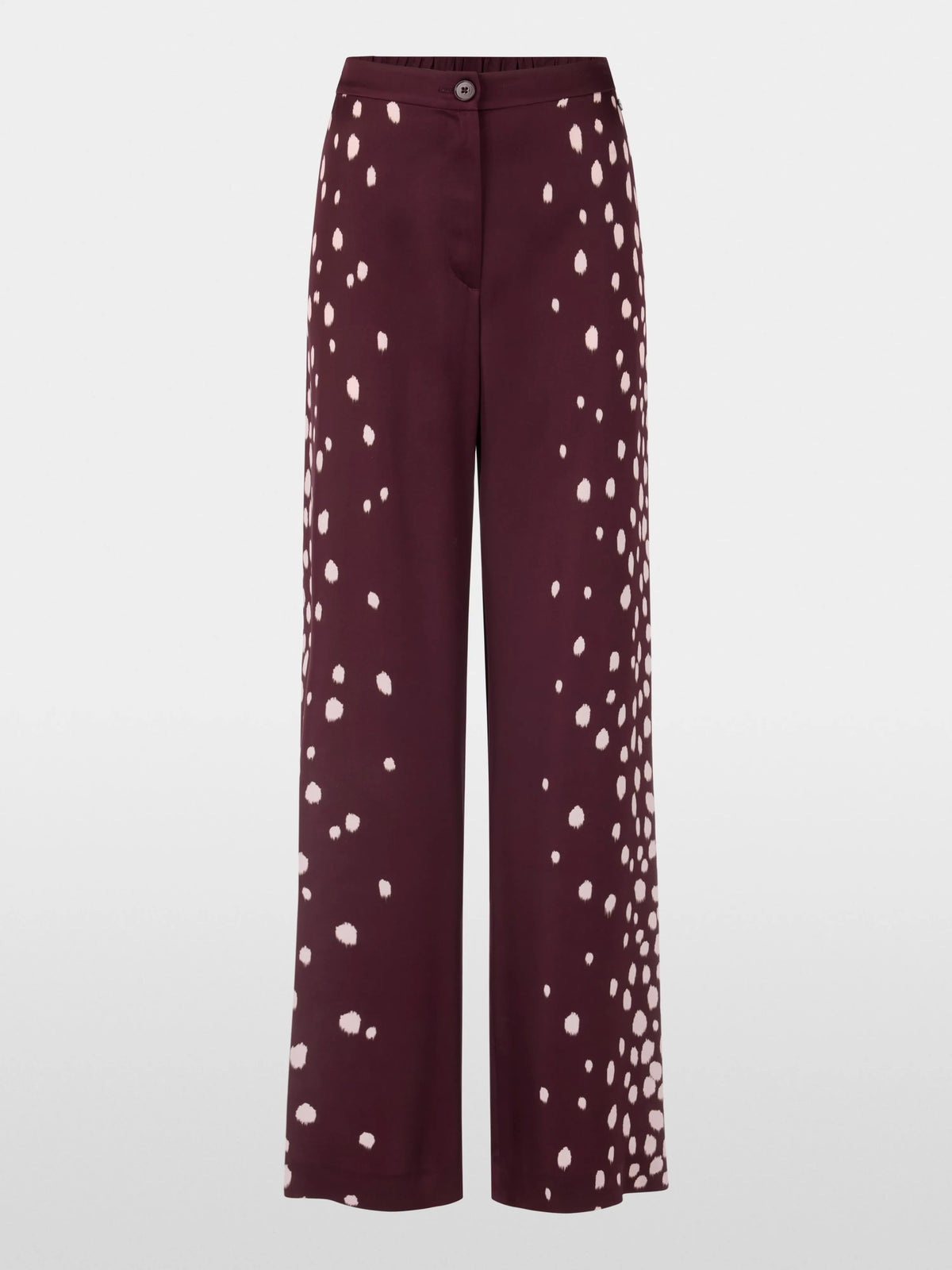 Marc Cain Winetasting Women WARRI Flowing Trousers with Polka Dots SKU: BC 81.70 W58_296 Image 06