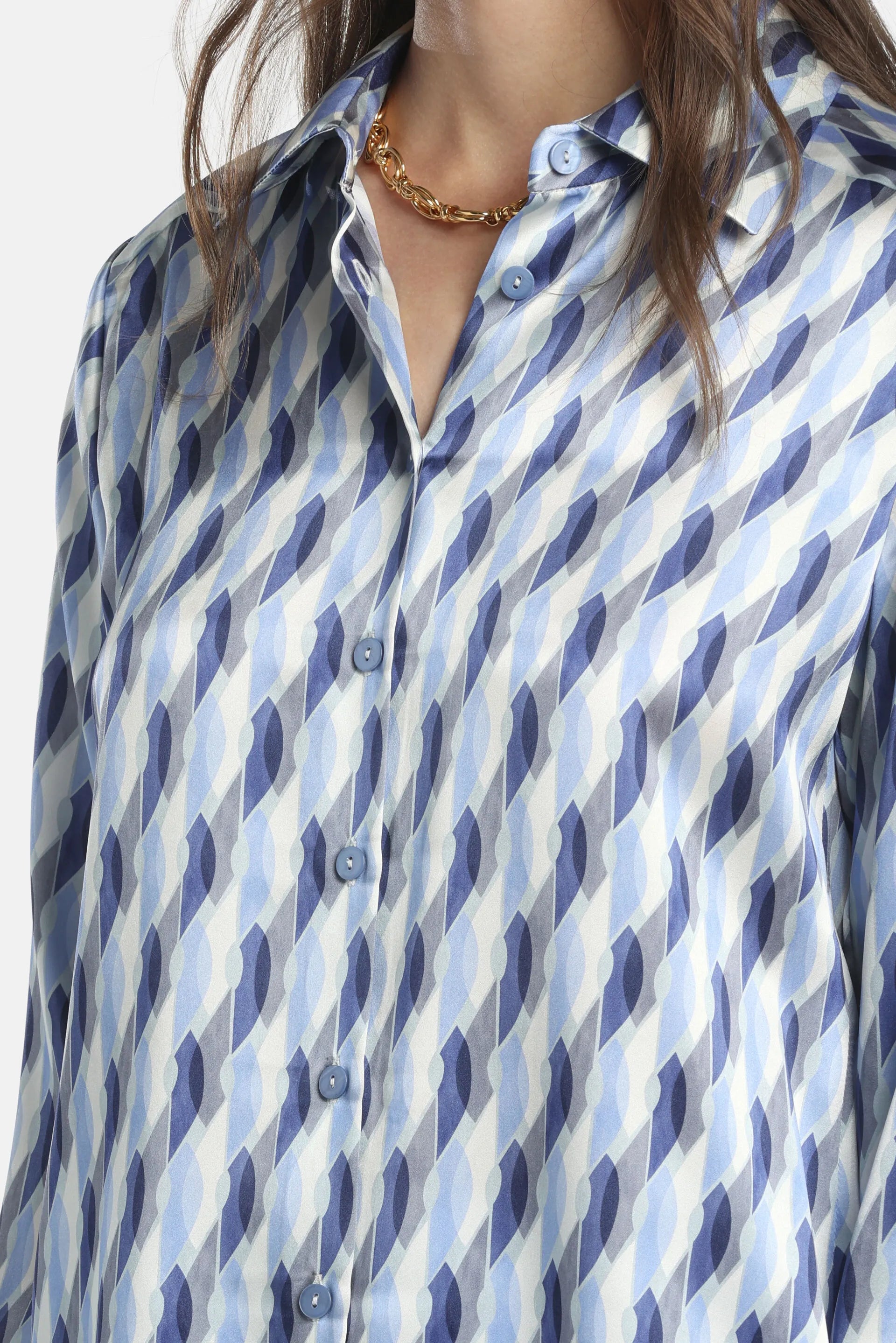 Luisa Spagnoli_Light Blue_Belpasso - Pure Silk Shirt_BELPASSO_3119_03