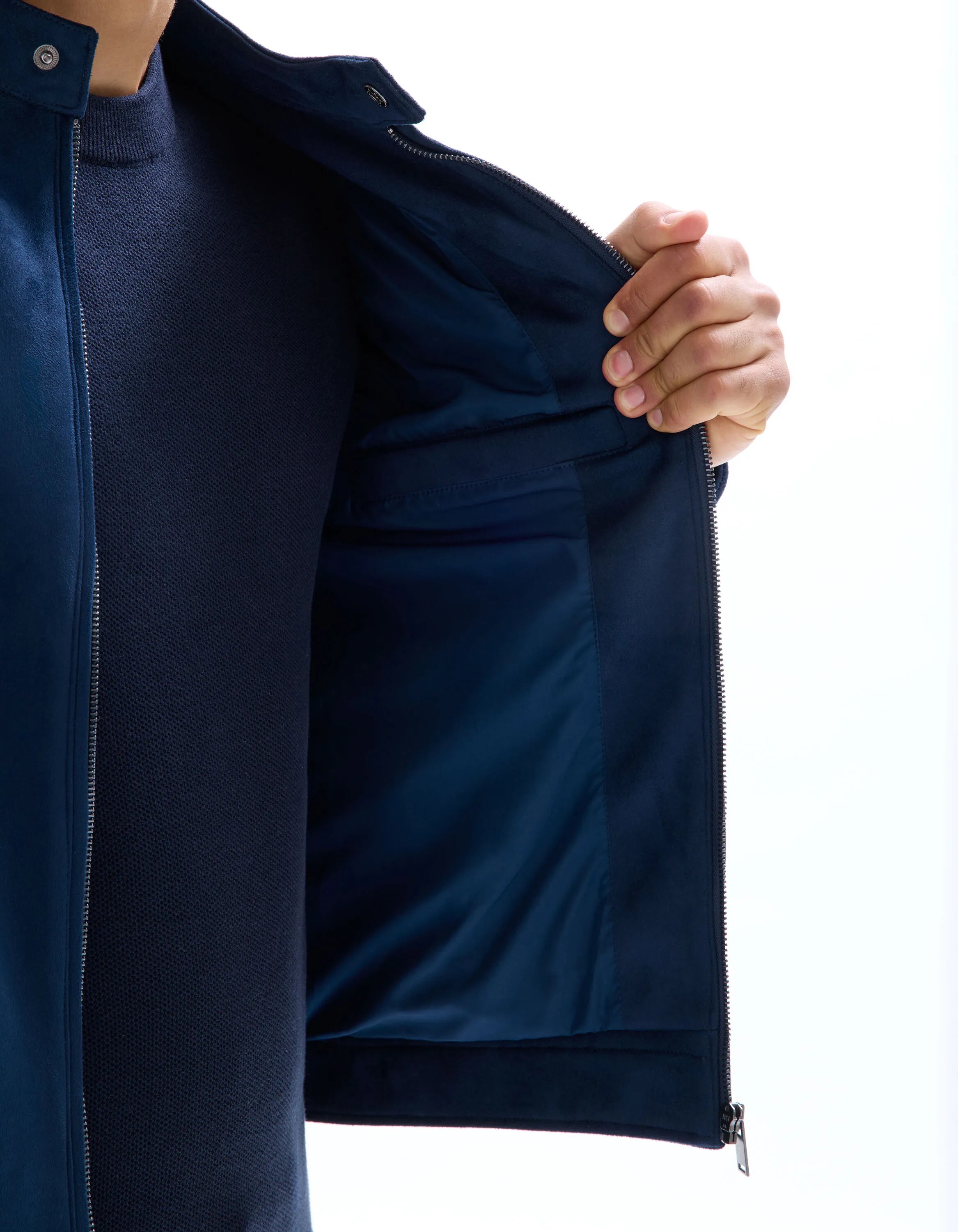 Celio_Navy_100% Cotton Crew Neck Sweater_BEPIC_NAVY_05