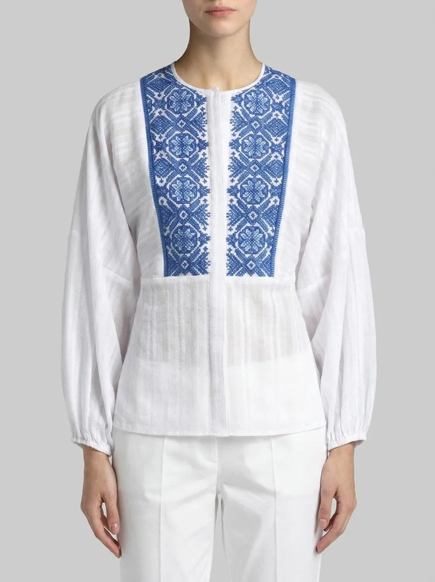 Luisa Spagnoli_0_Bigola - Embroidered Shirt_BIGOLA_0201_00