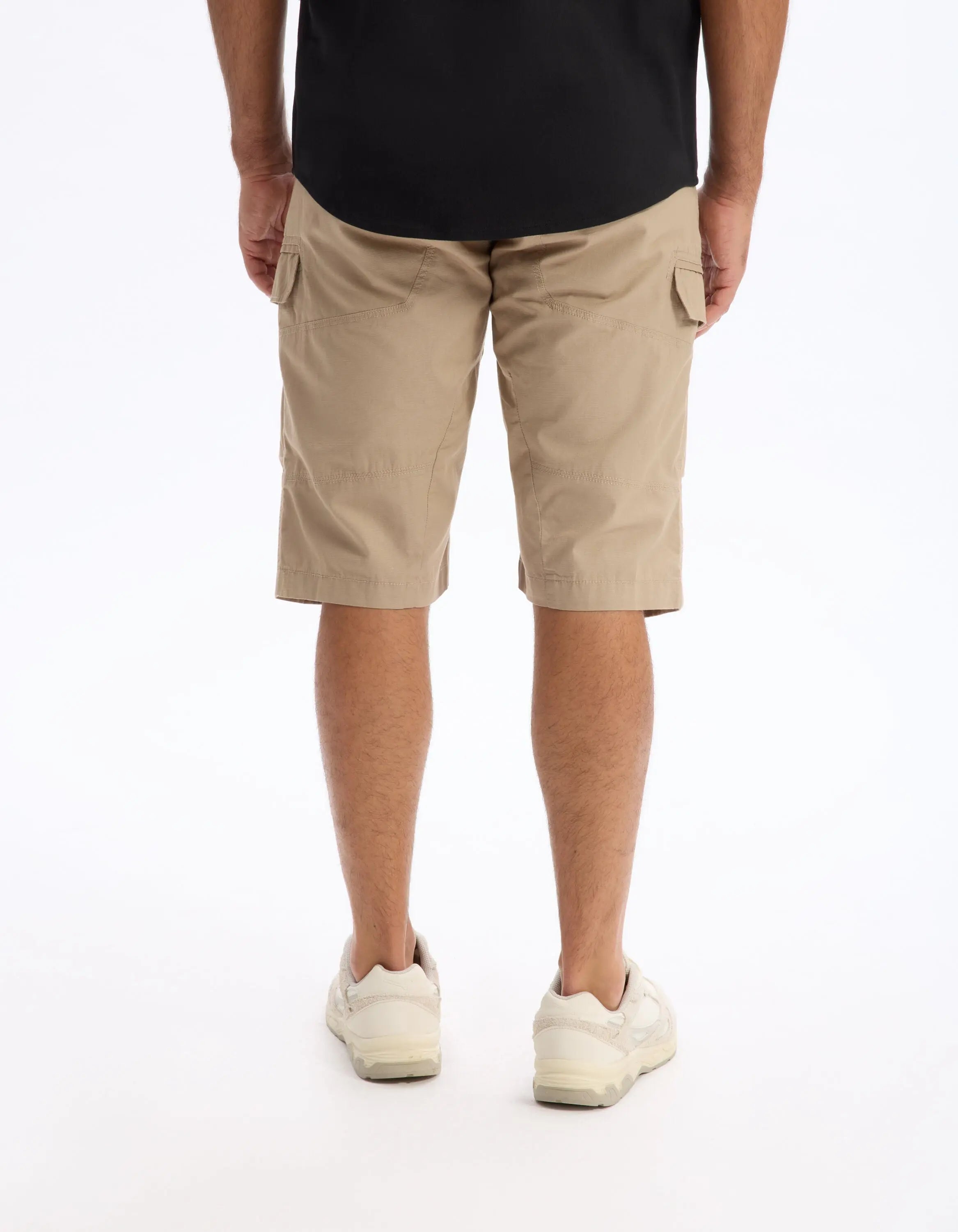 Celio_Bermuda Shorts 100% Cotton - Beige_BOCOURTBM1_BEIGE_03