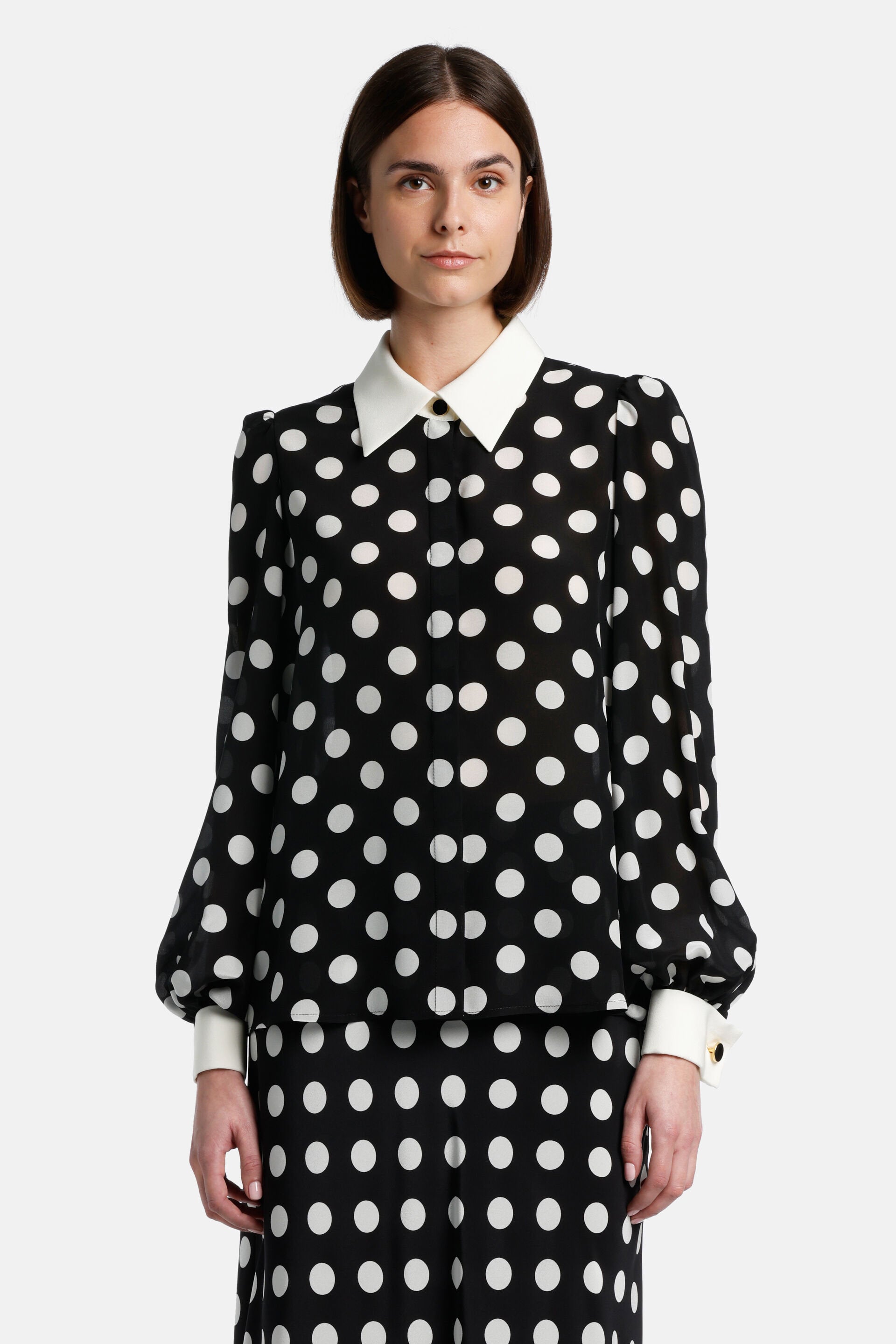Luisa Spagnoli_Bonbon Silk Blouse_BONBON_3814 0202_01
