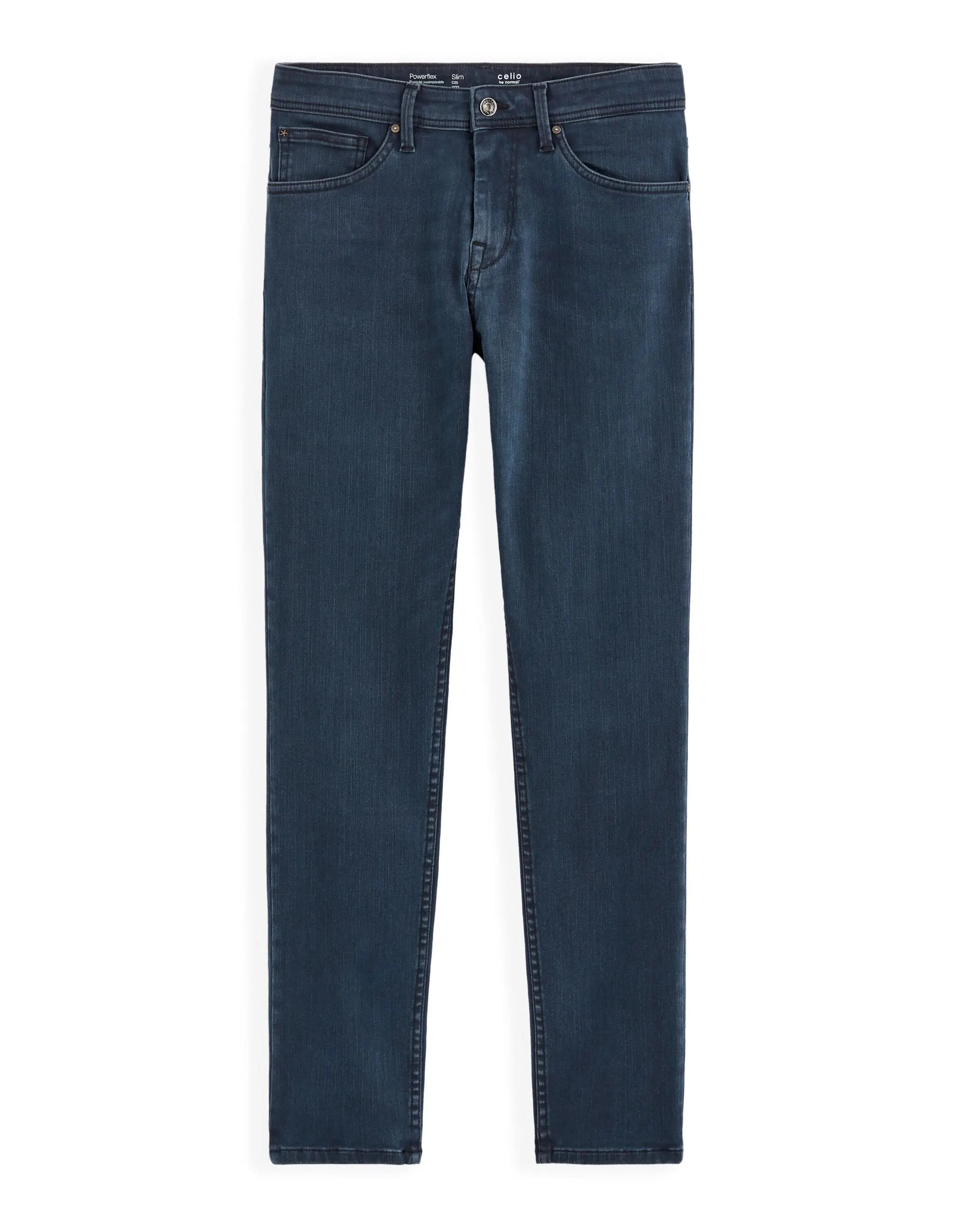 Celio_C25 Slim Stretch Jeans - Navy_BOWBLUE_BLUE BLACK_03