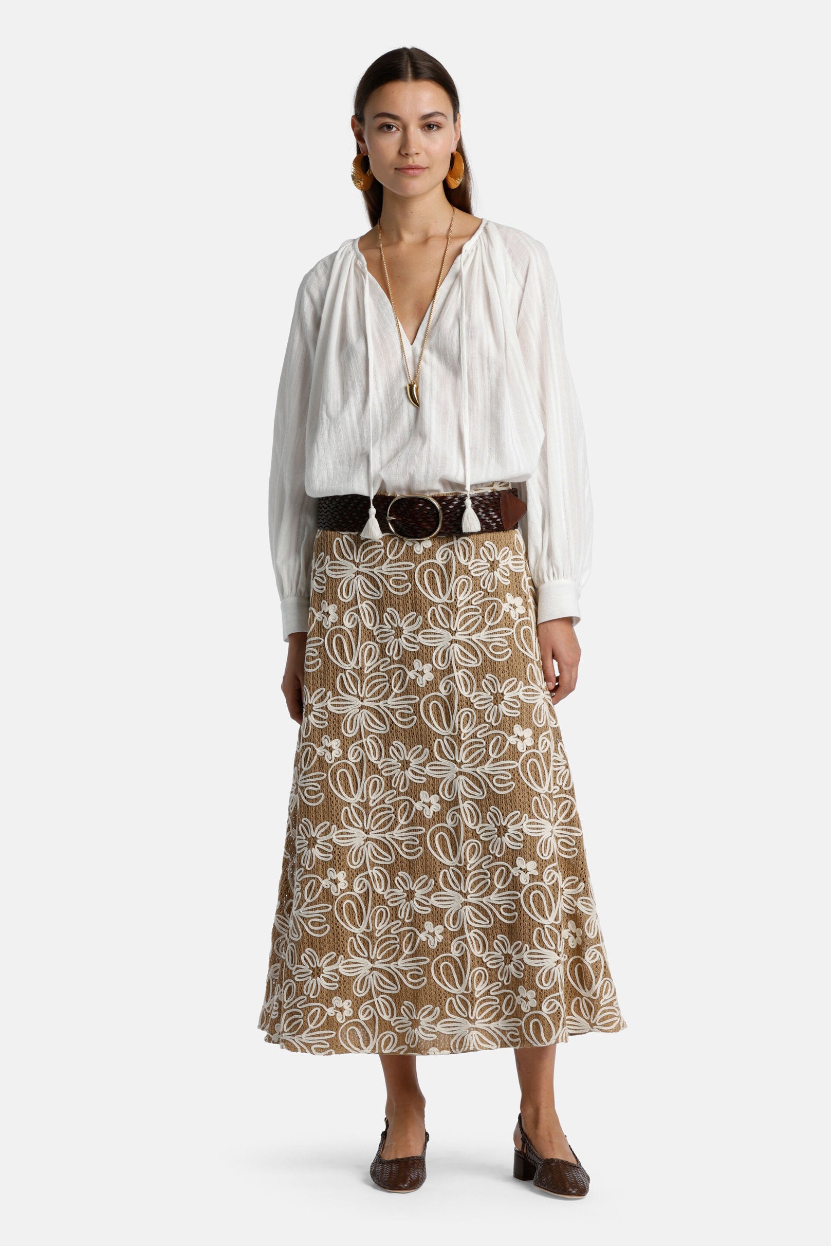 Luisa Spagnoli_Brocca - Cotton Blouse_BROCCA_0202_06