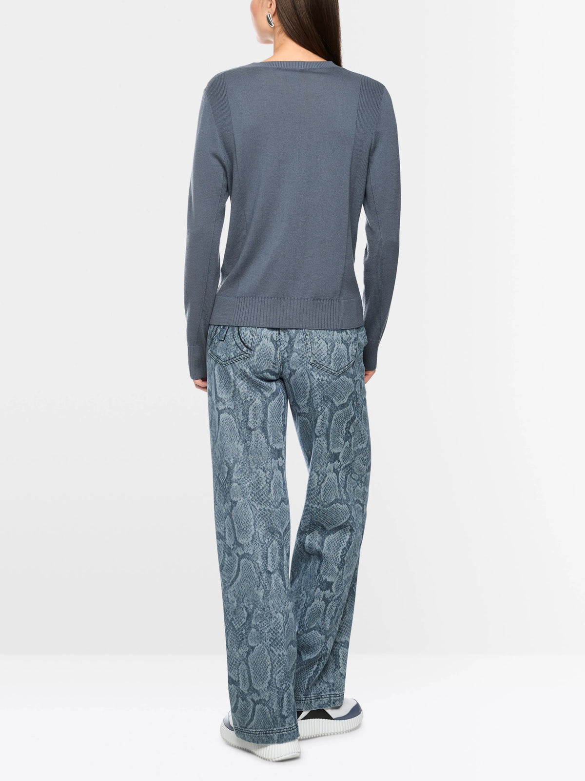 Marc Cain Grisaille Women Lightweight Jumper SKU: BS 41.12 M80_380 Image 02