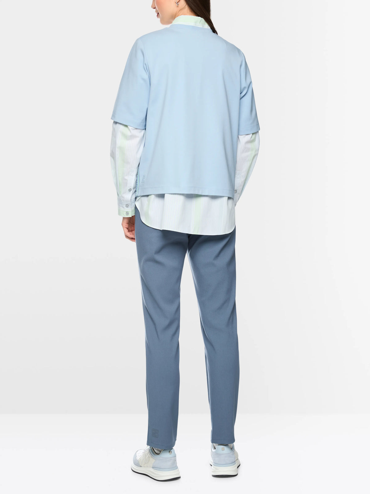 Marc Cain Niagara Mist Women Sporty T-Shirt SKU: BS 48.24 J54_318 Image 02