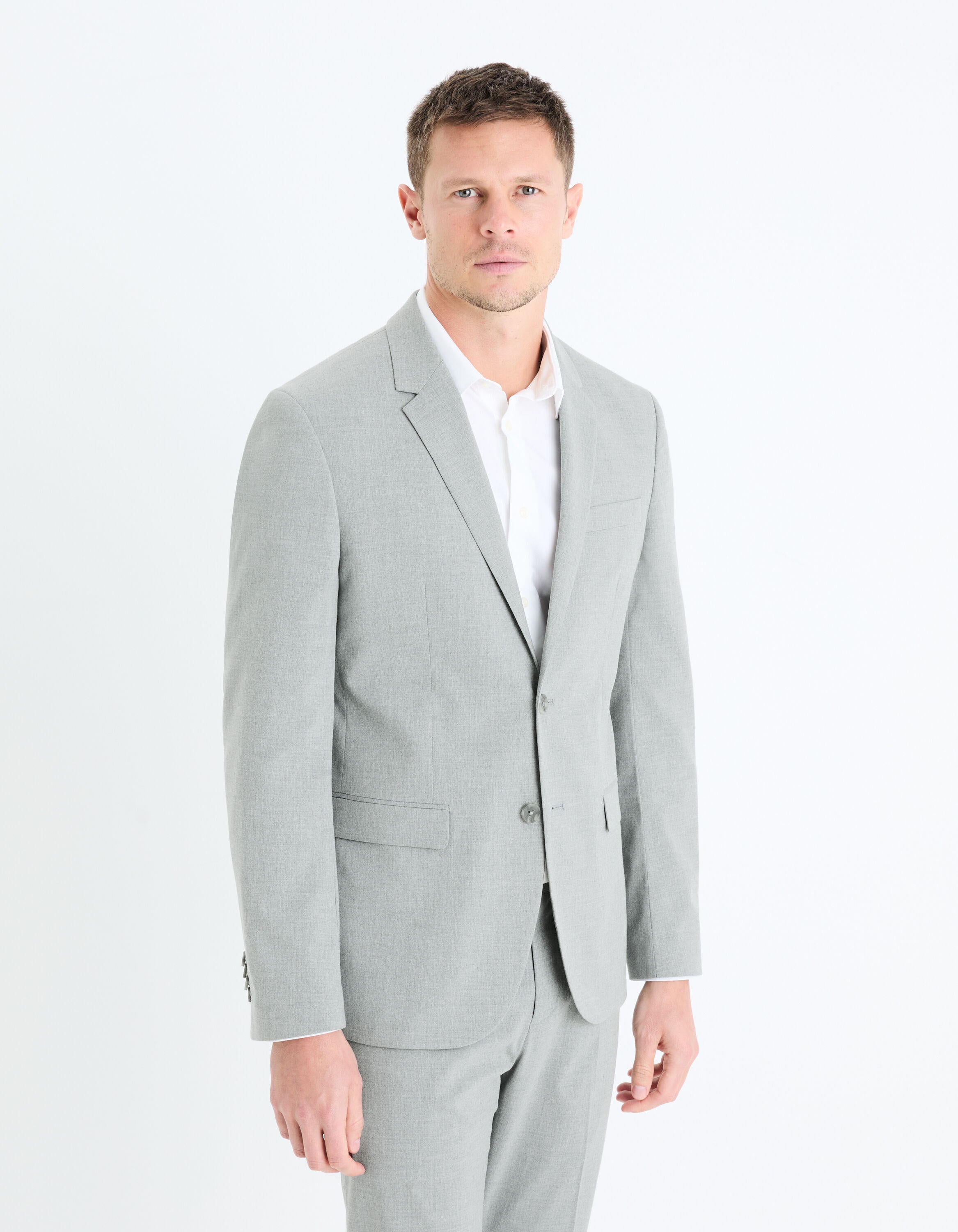 Light Grey Blazer in Kuwait - Celio