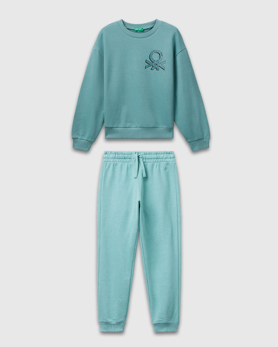Benetton_Sky Blue_Tracksuit with Glittery Logo Print_C10Q0-CF02HS_33K_01