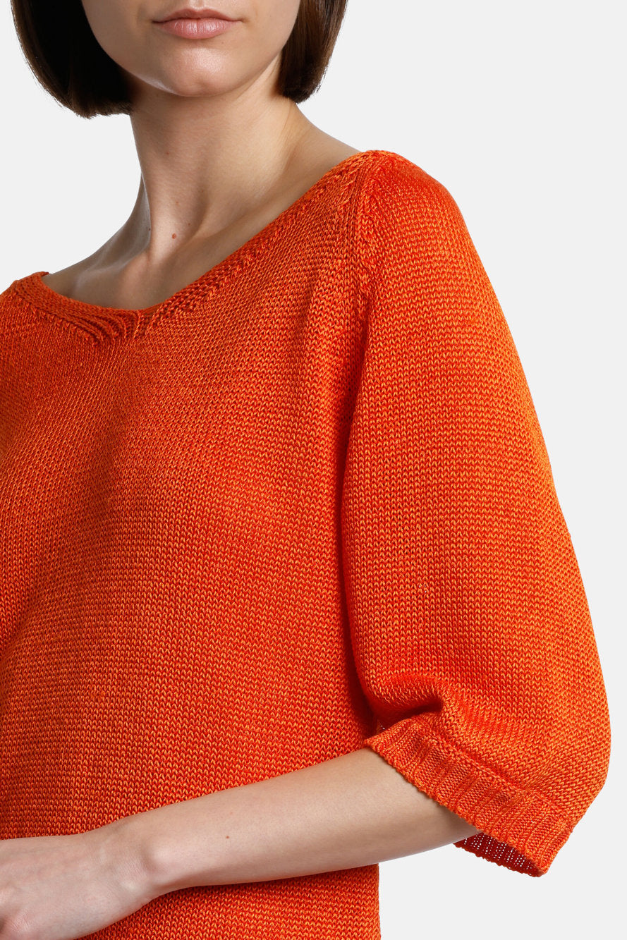 Luisa Spagnoli_Caldaia - Blended Linen Pullover_CALDAIA_1526_03