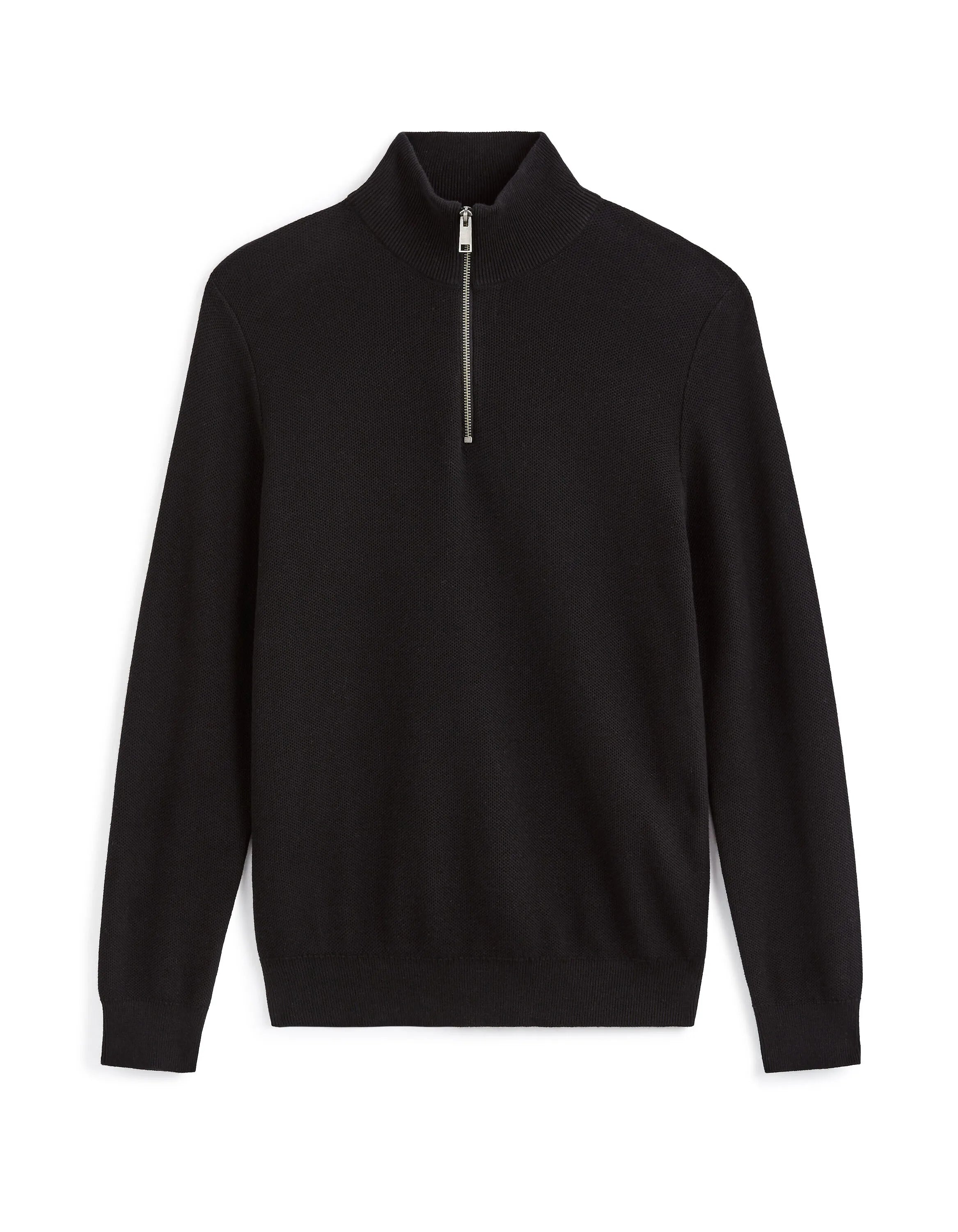 Celio_Black_100% Cotton Crew Neck Sweater_CELIM_BLACK_05