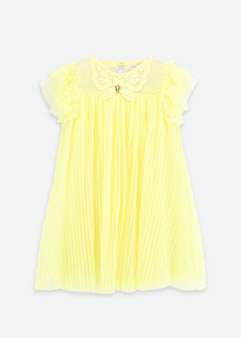 Cho Spotted Tulle Butterfly Dress Sherbert_CHO_Sherbert_01