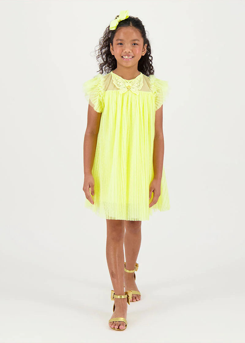 Cho Spotted Tulle Butterfly Dress Sherbert_CHO_Sherbert_02