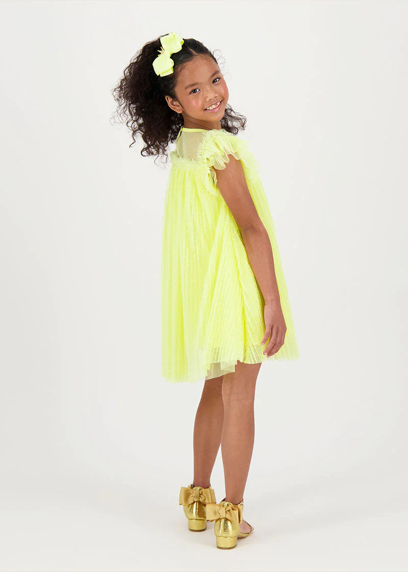 Cho Spotted Tulle Butterfly Dress Sherbert_CHO_Sherbert_03
