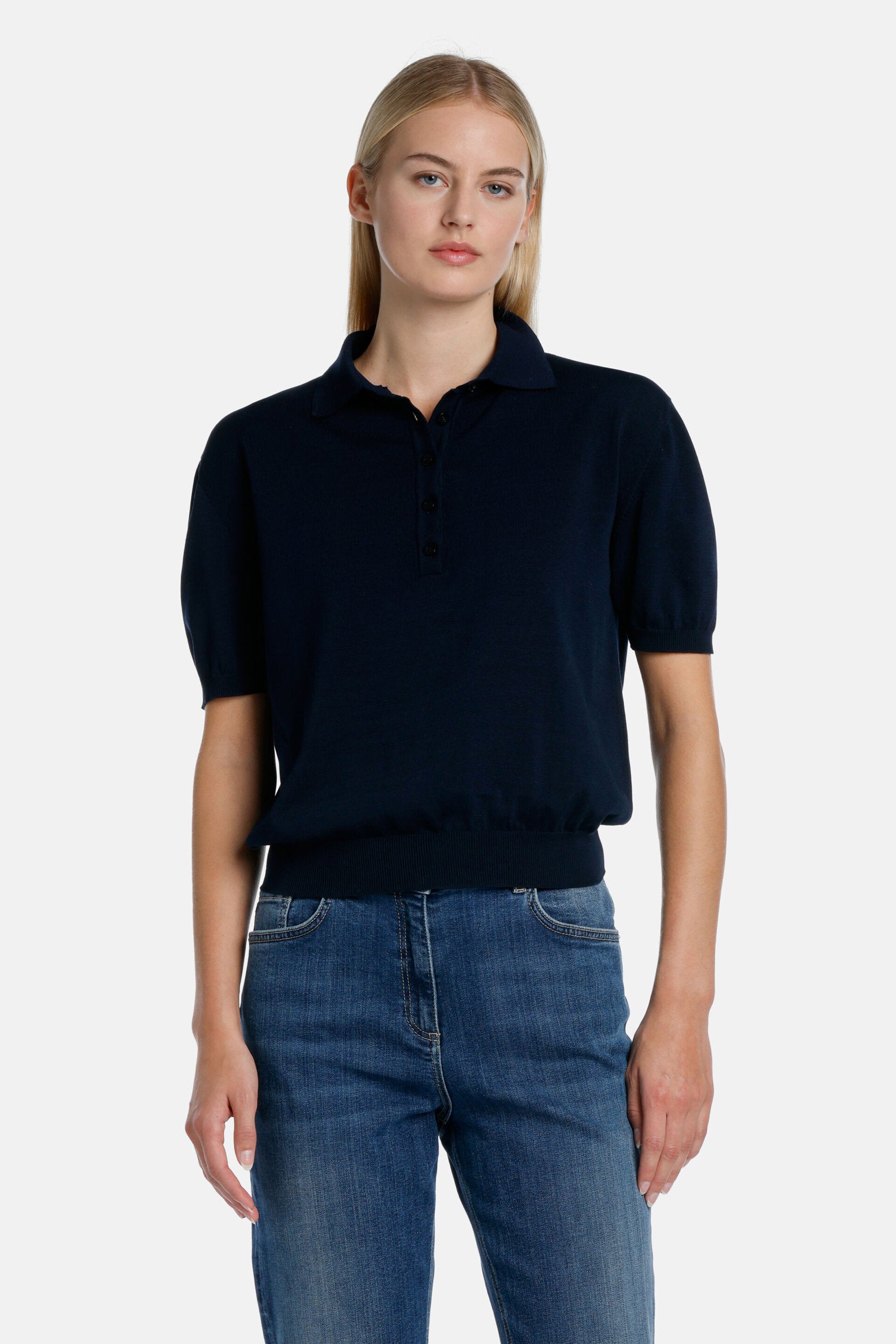 Luisa Spagnoli_Continente - Cotton Polo Shirt_CONTINENTE_1260_01