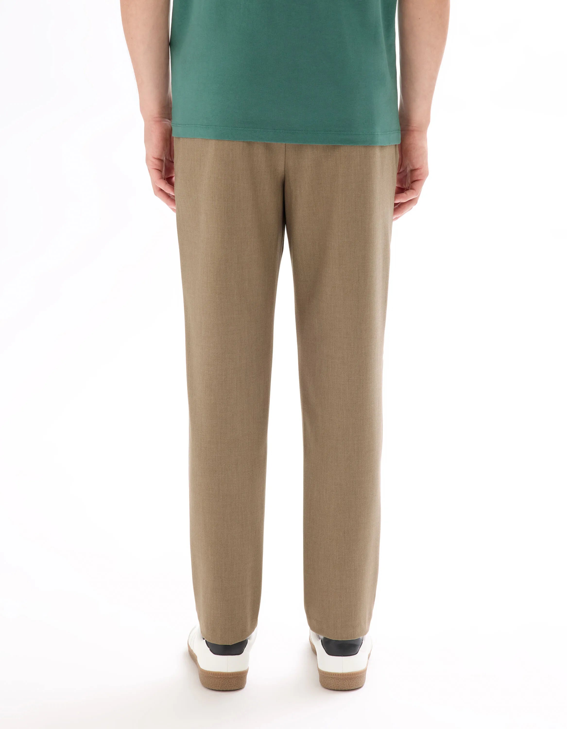 Celio_Beige Clair_24H Slim Stretch 7/8 Pants_COSMART2L_BEIGE CLAIR_03