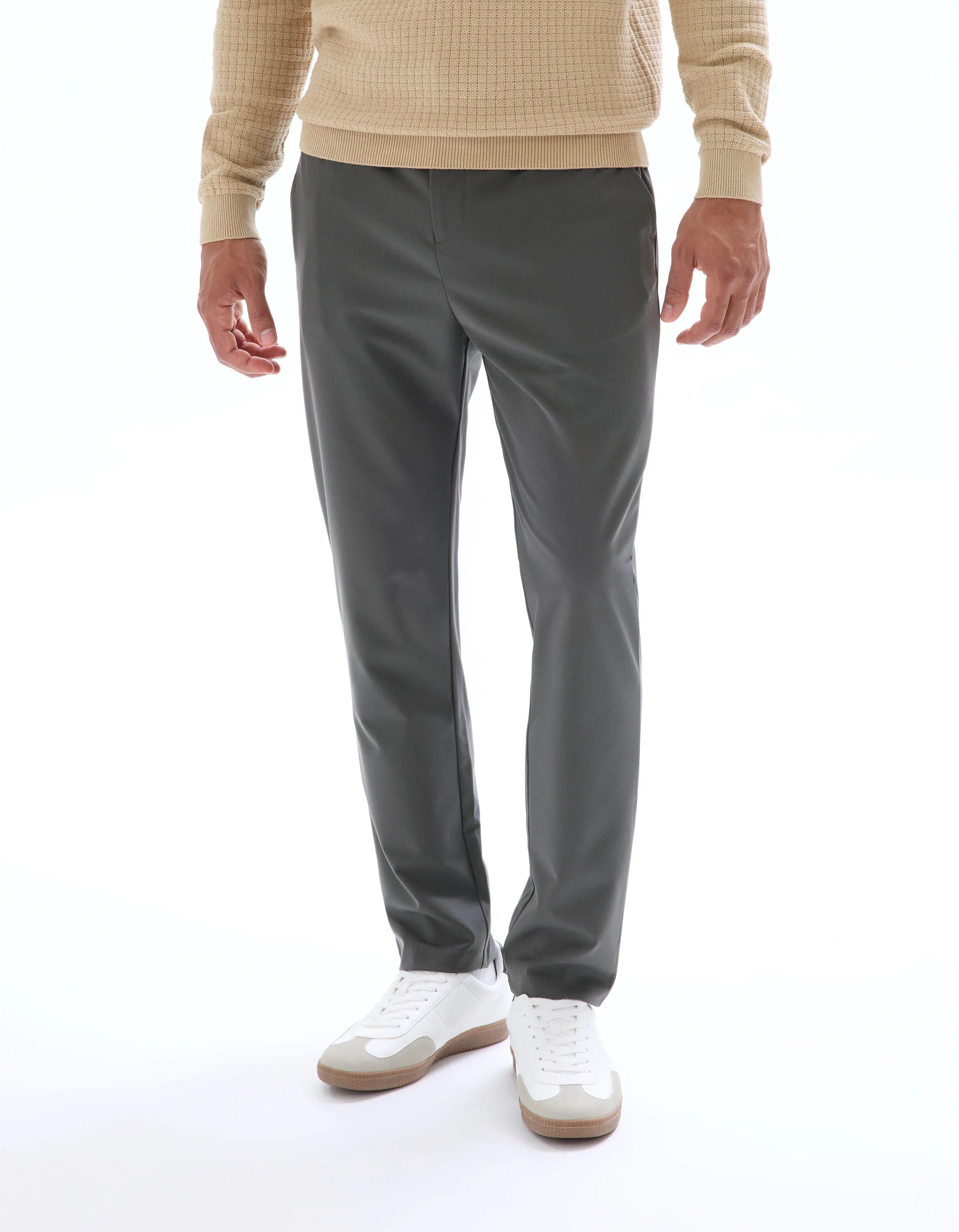 Celio_Grey_24H Slim Stretch 7/8 Pants_COSMART2L_GREY_02