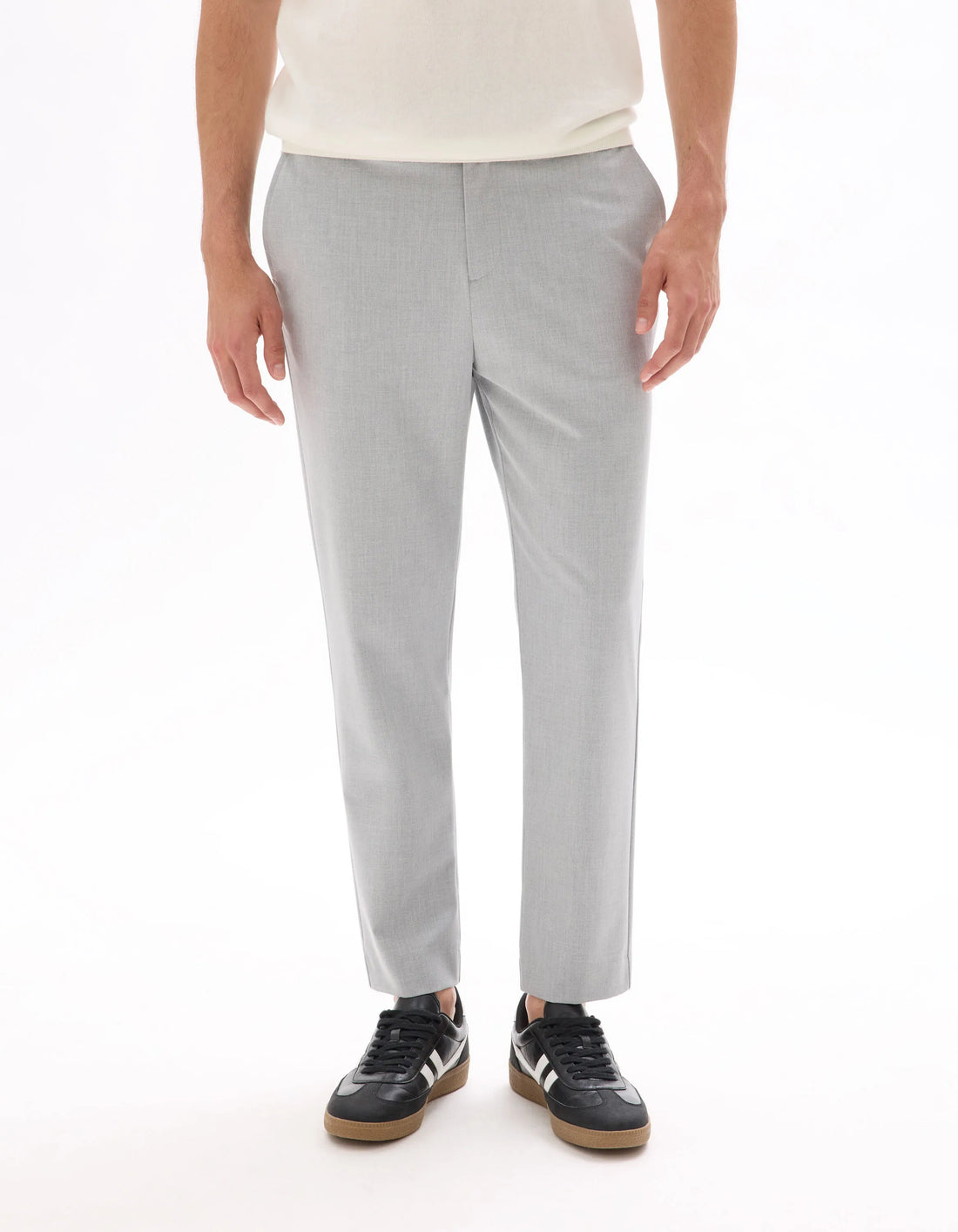 Celio_Gris Clair_24H Slim Stretch 7/8 Pants_COSMART_GRIS CLAIR_02