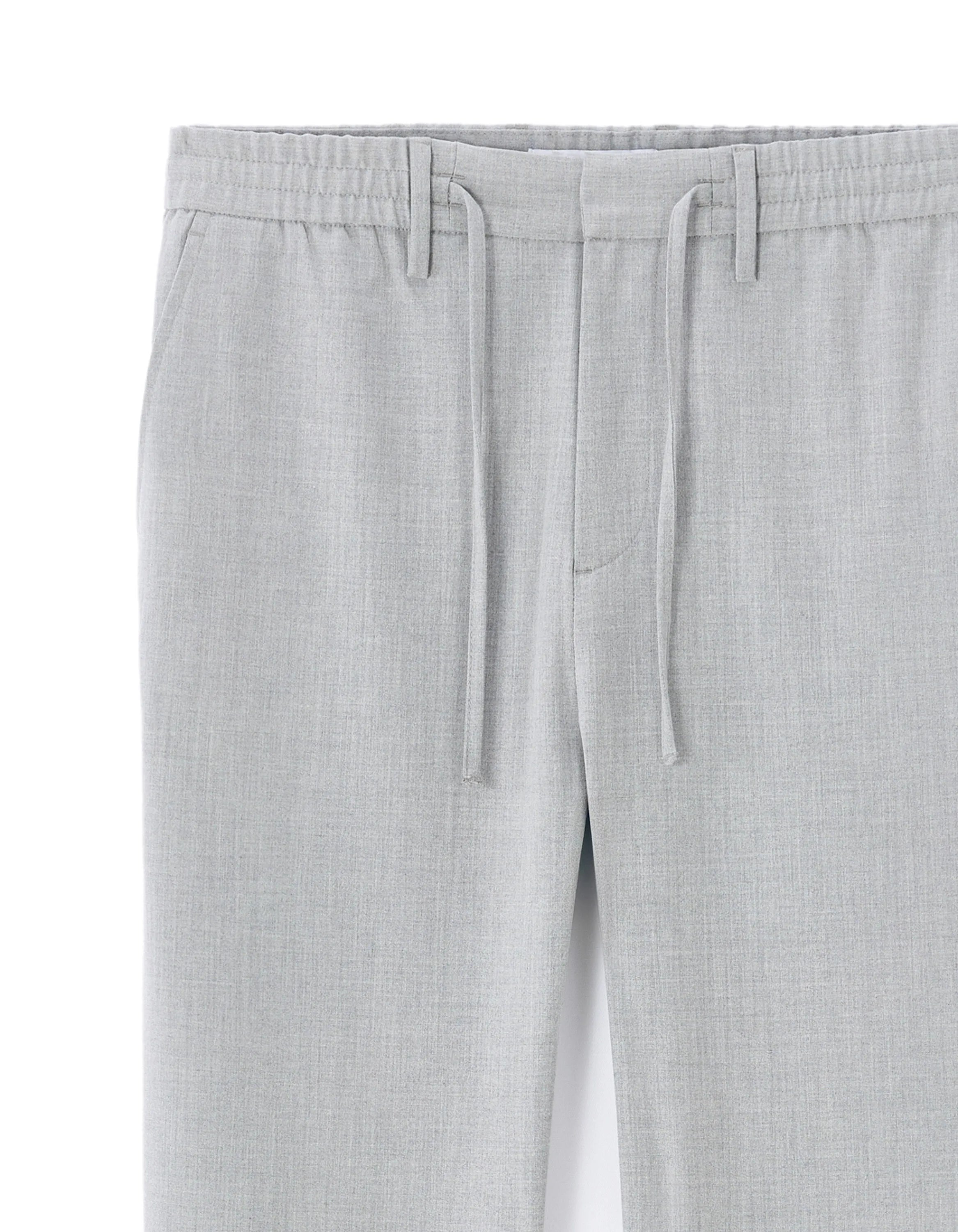 Celio_Gris Clair_24H Slim Stretch 7/8 Pants_COSMART_GRIS CLAIR_06