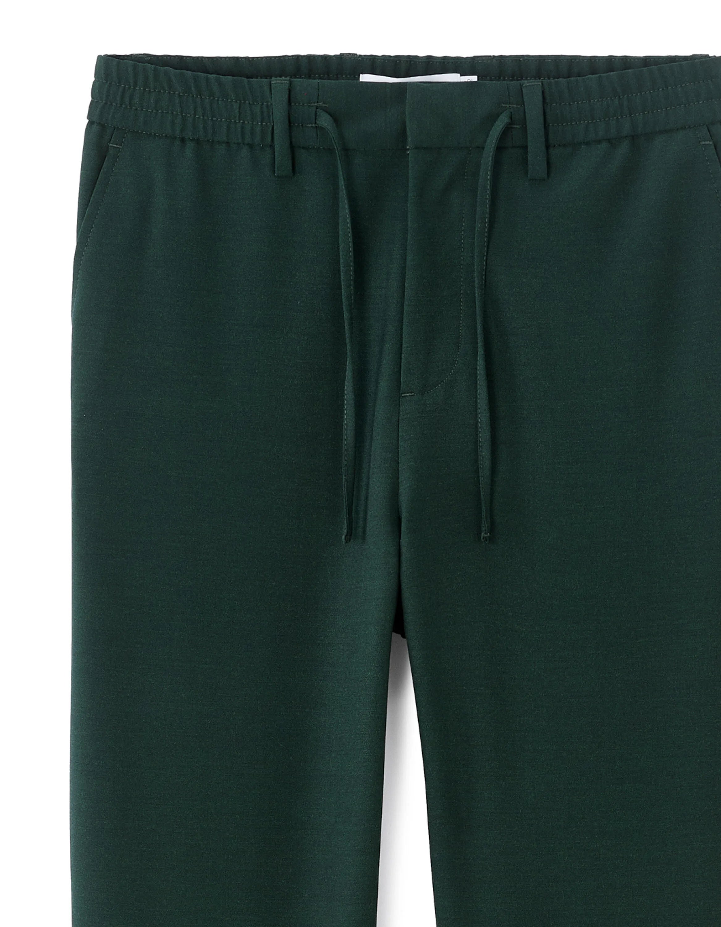 Celio_Vert Fonce_24H Slim Stretch 7/8 Pants_COSMART_VERT FONCE_06
