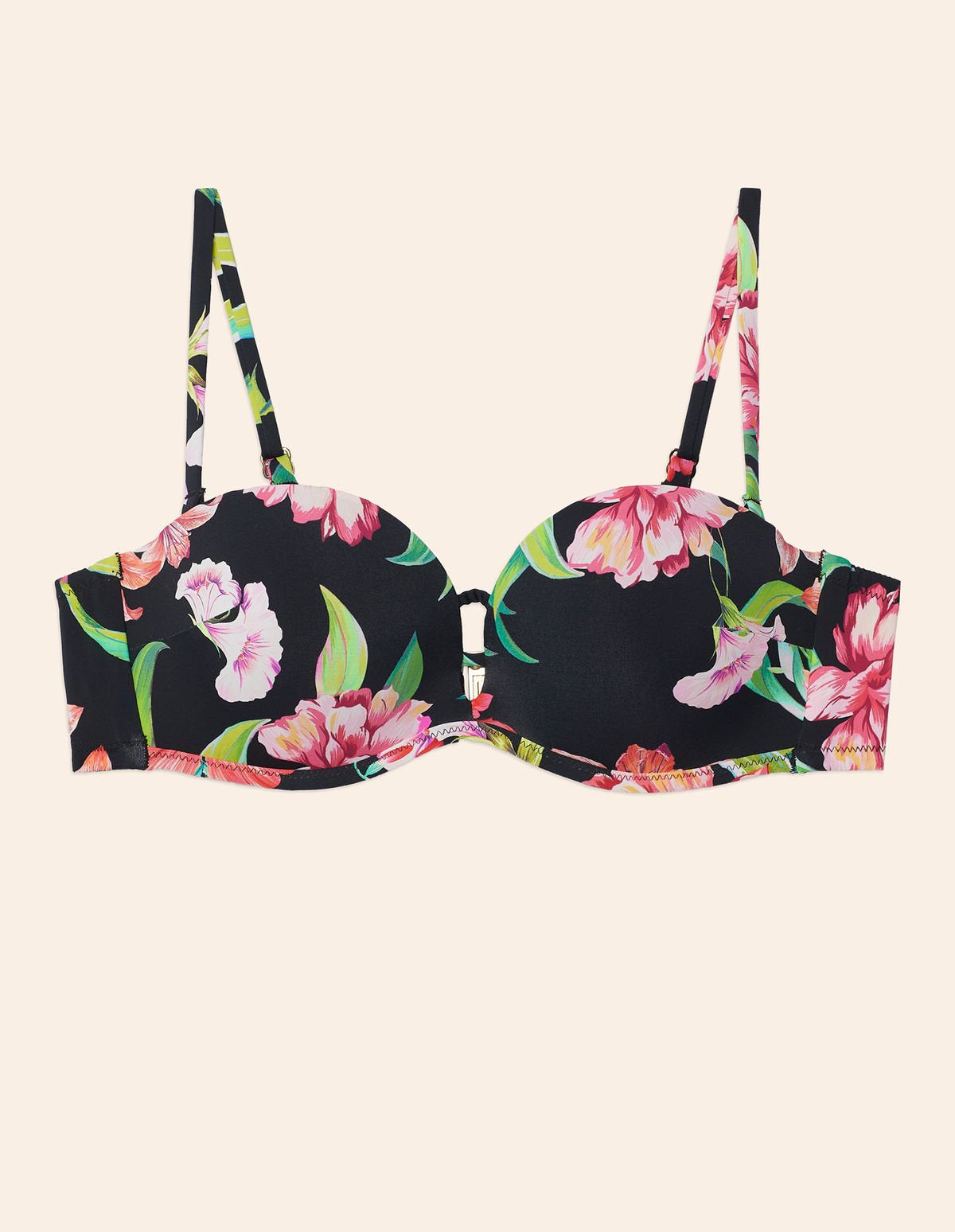 Yamamay_Marianna Bandeau Push-Up Bikini Top with Floral Print_CPPD182003_128_04