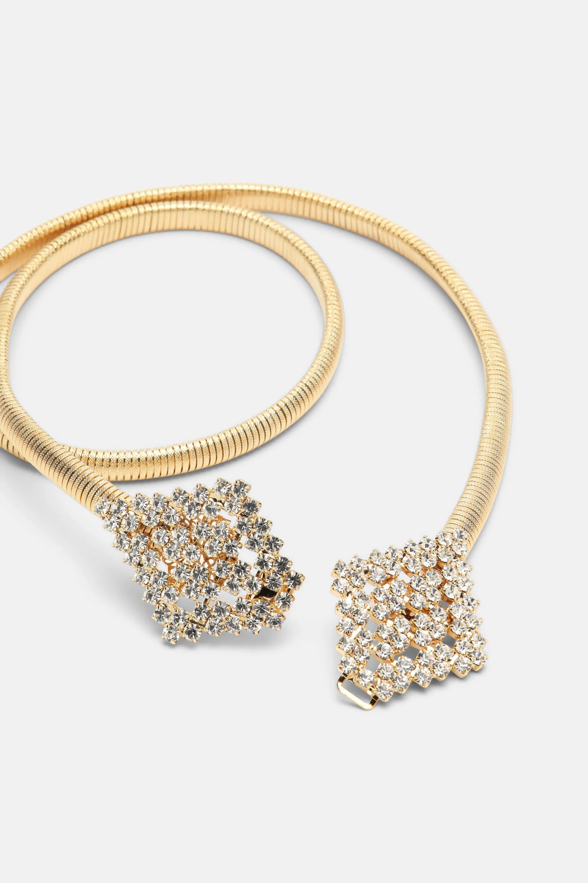 Luisa Spagnoli Nickel/Oro Women Decenza - Jewelled Belt SKU: DECENZA A_0001 0002 Image 03