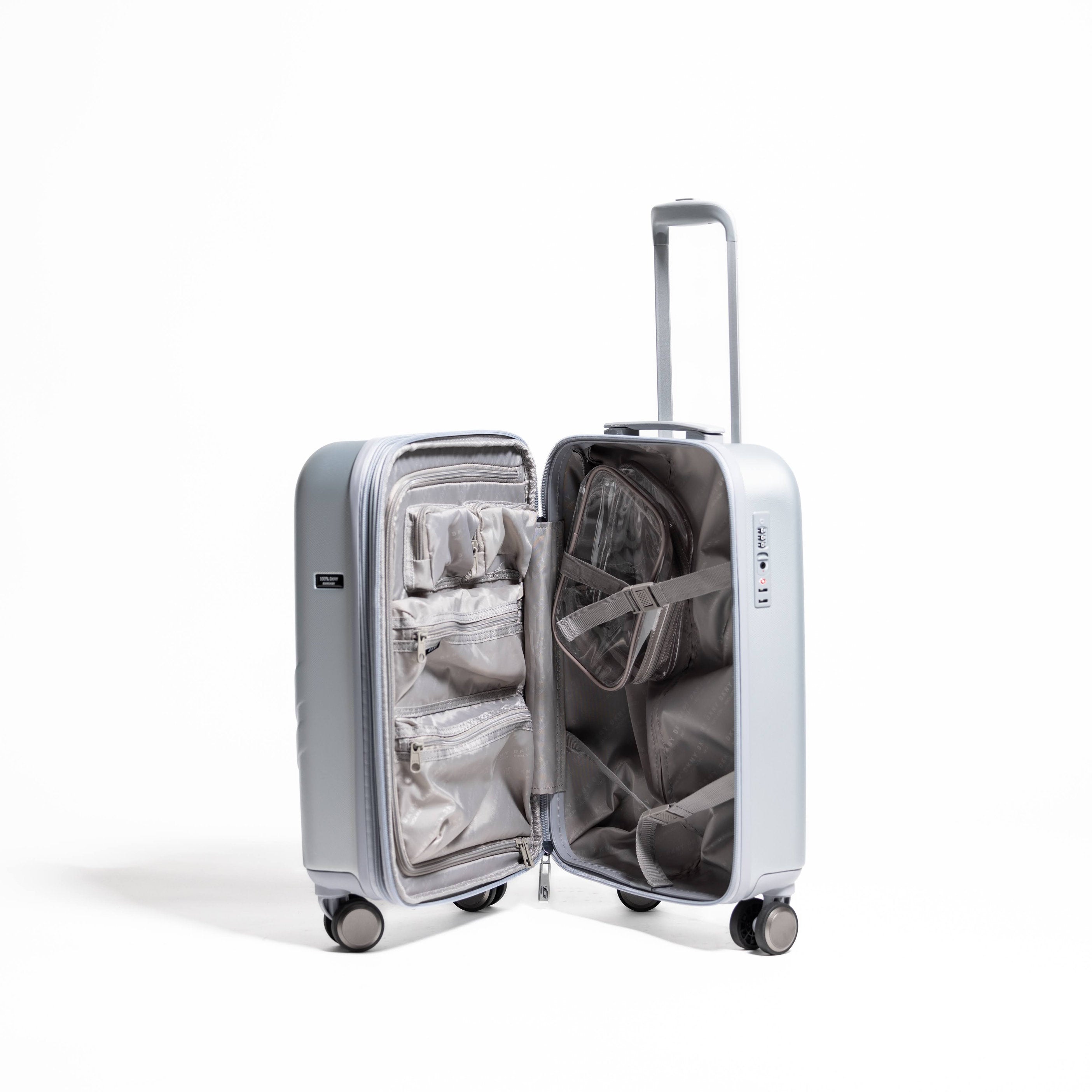 DKNY Silver Cabin Luggage_DH118FR4_SIL_02