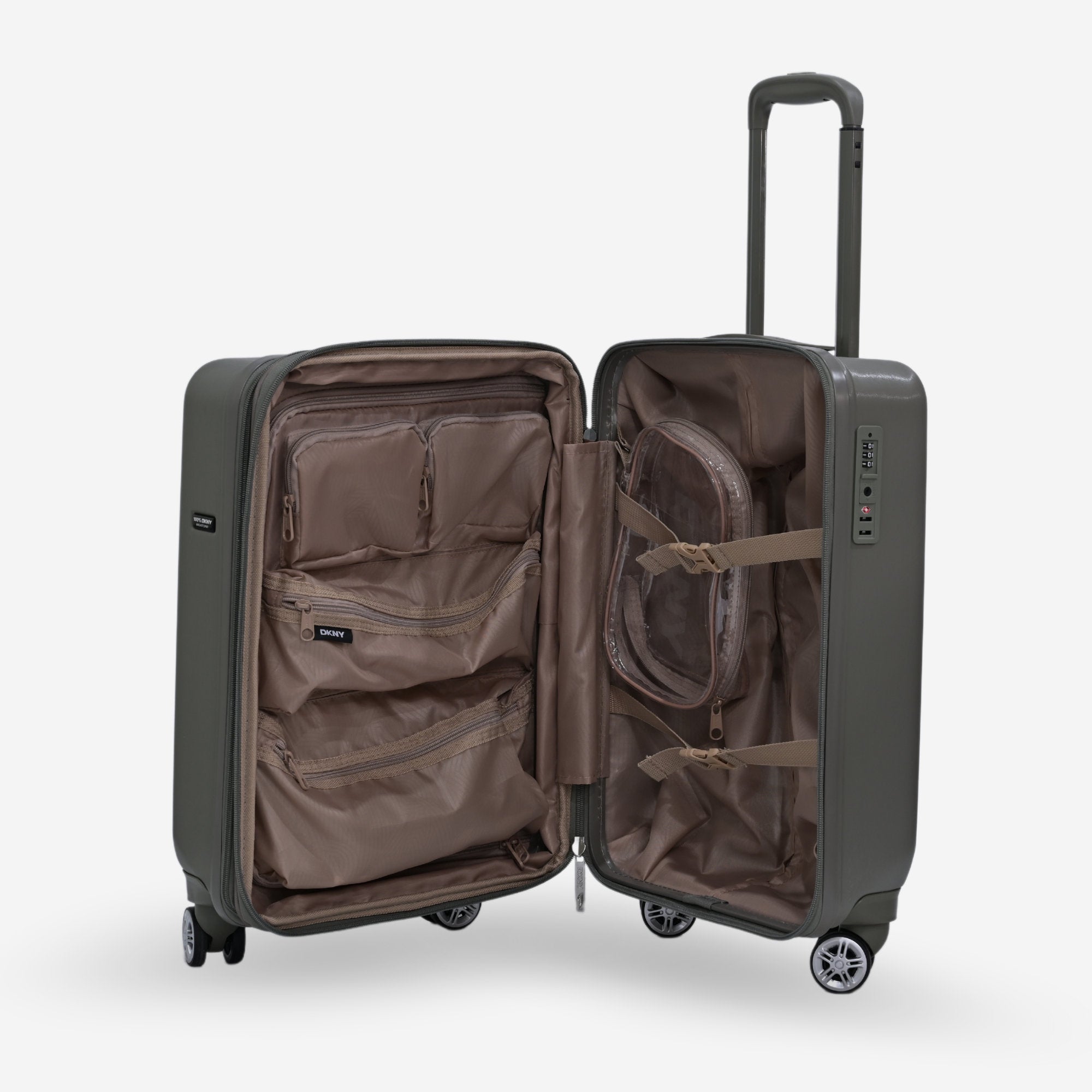 DKNY Olive Cabin Luggage_DH118IL4_OLV_04