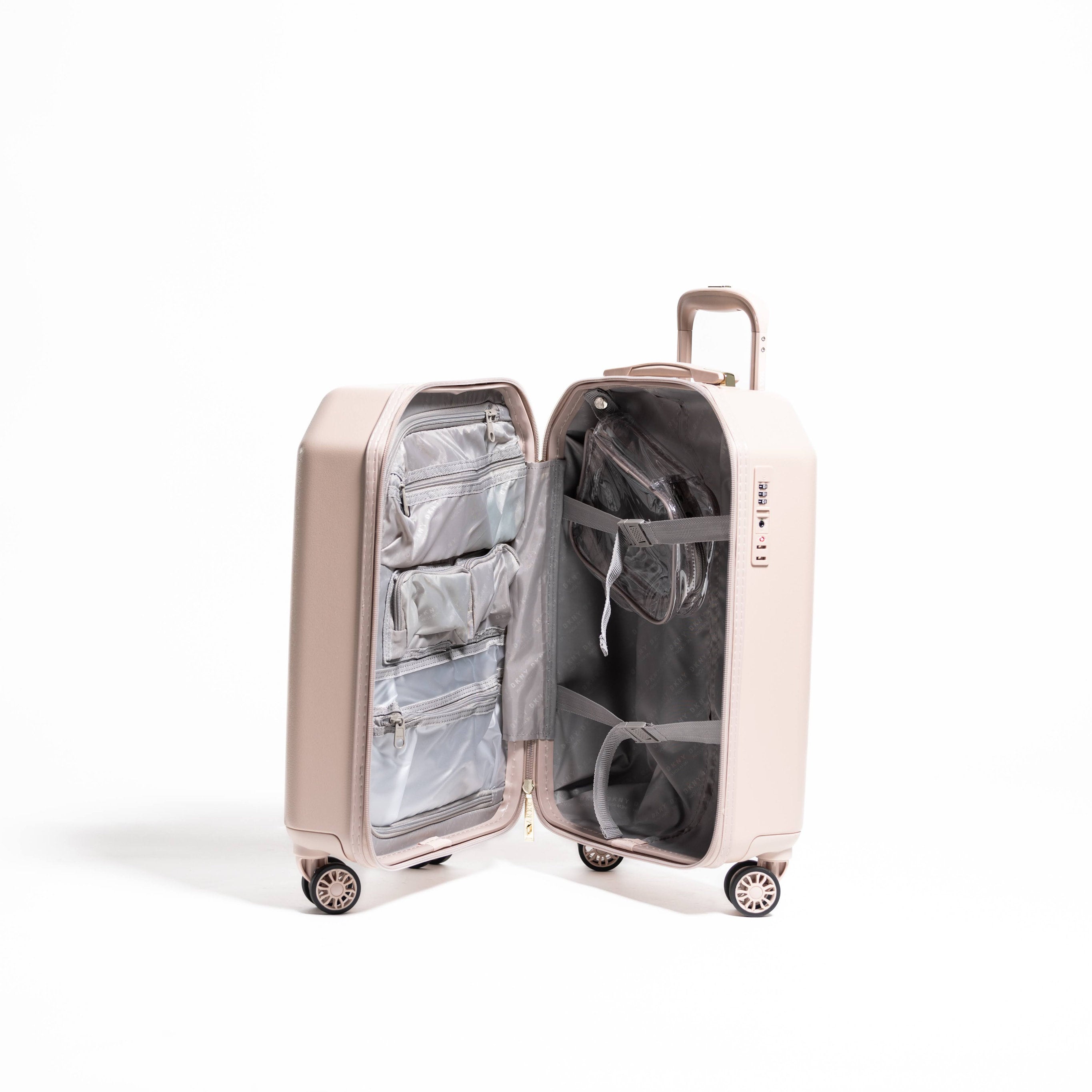 DKNY Champagne Cabin Luggage_DH118ML7_CHP_04