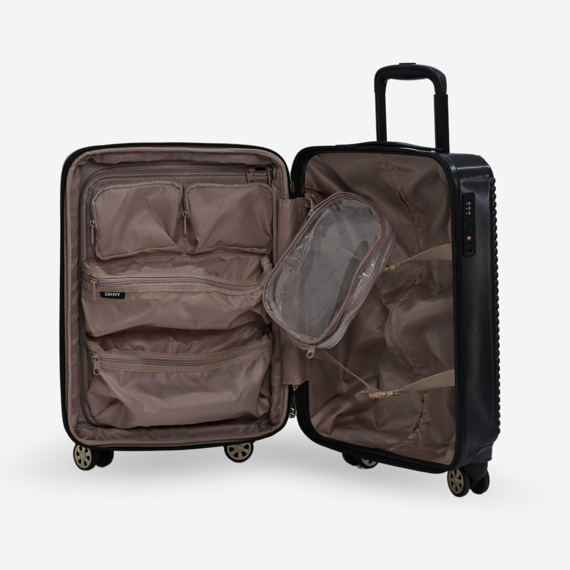 DKNY Black Cabin Luggage_DH118MT4_BLK_04
