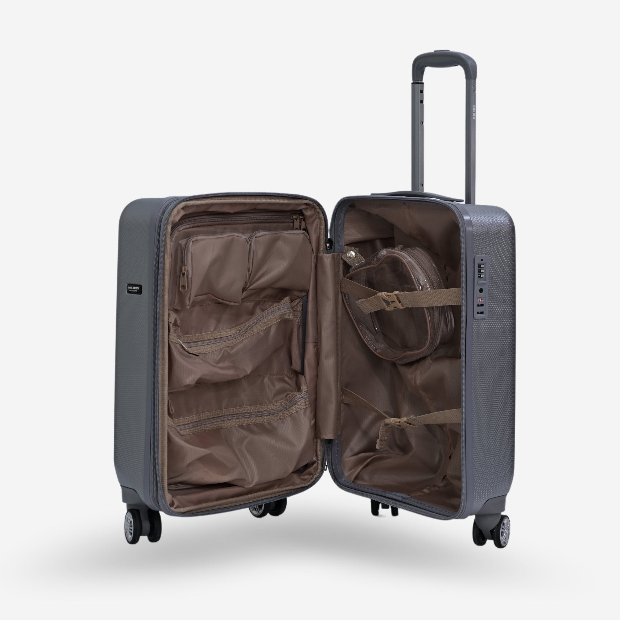 DKNY Silver Cabin Luggage_DH118SP4_SIL_04