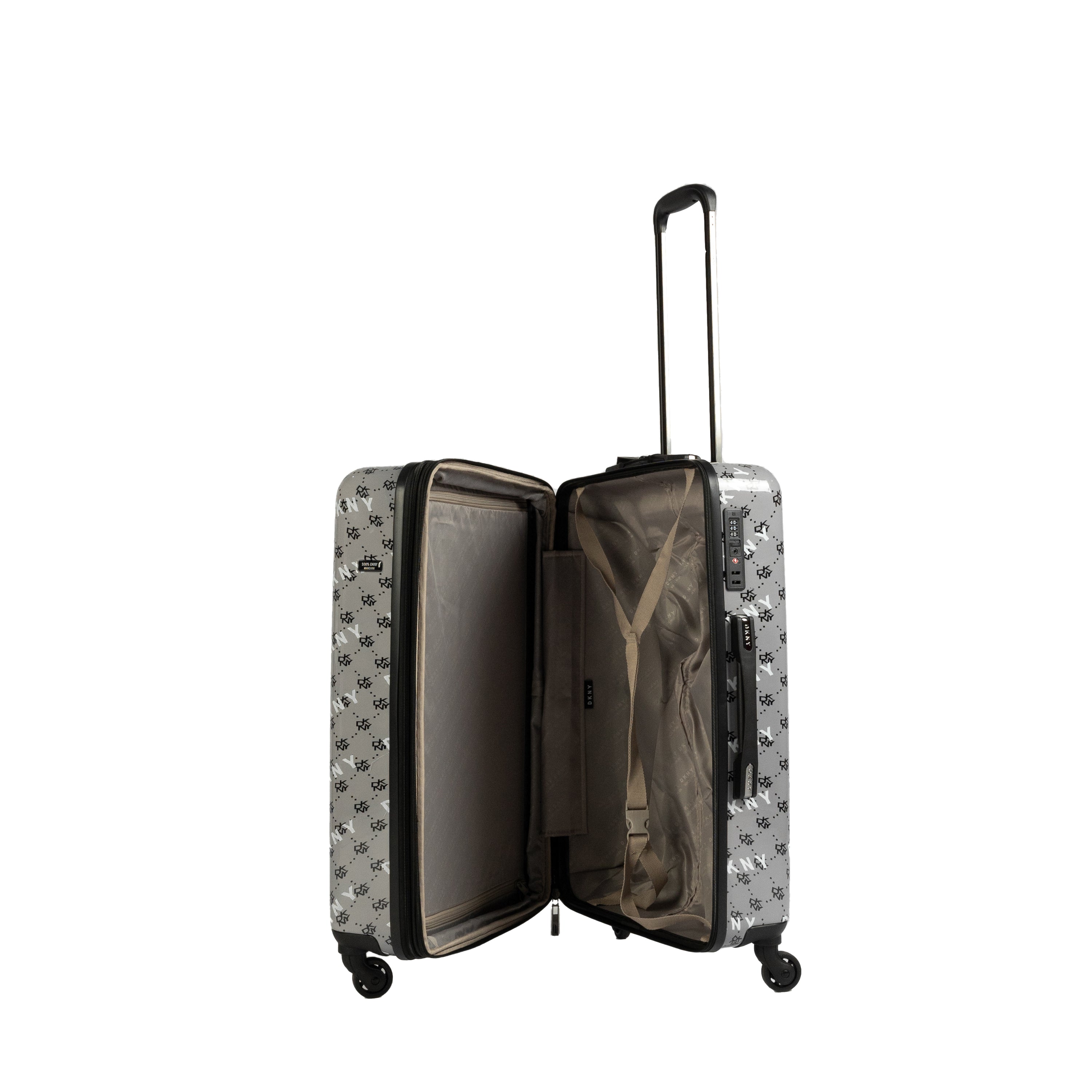 DKNY Grey Medium Luggage - BEVAVA