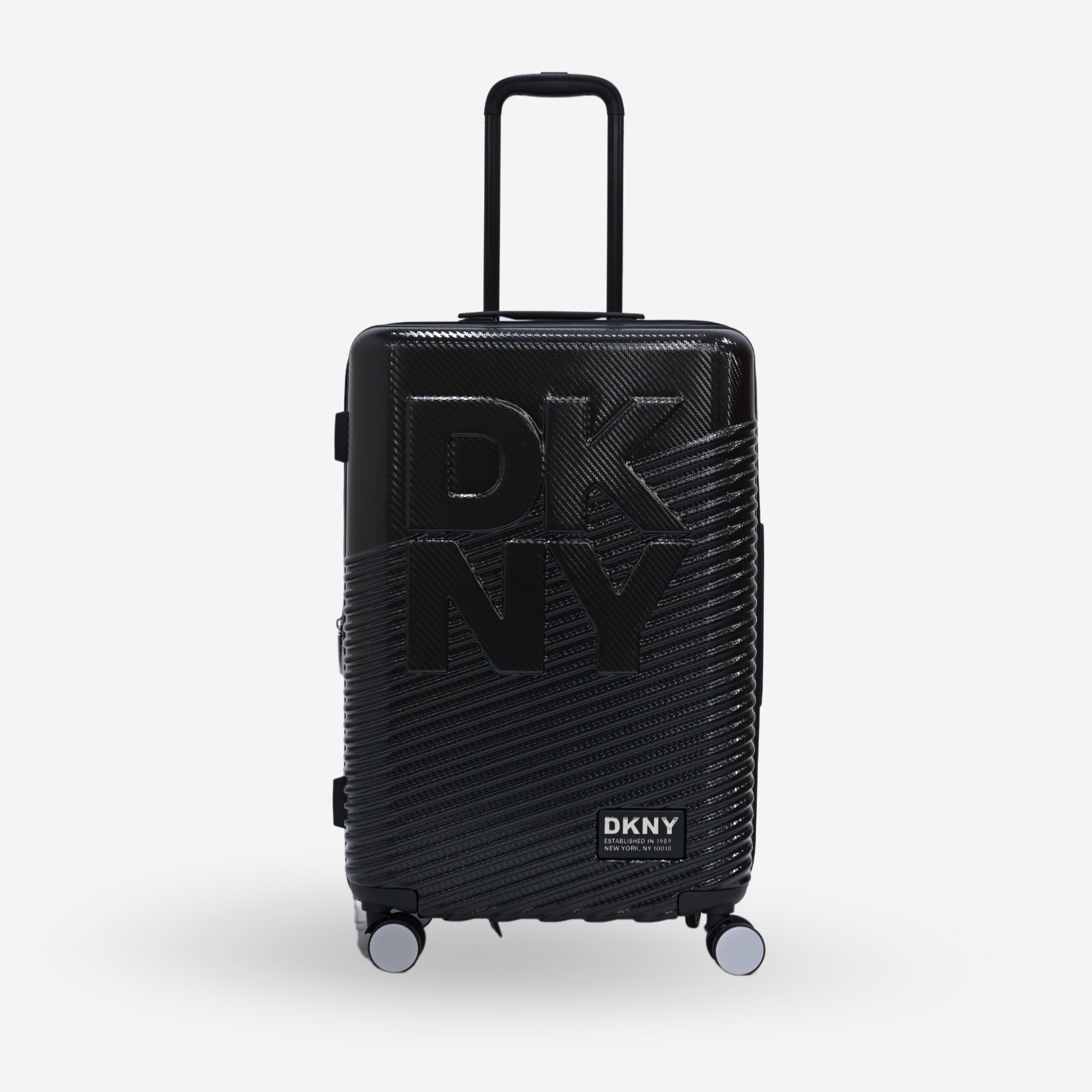 DKNY Black Medium Luggage_DH418CT4_BLK_01